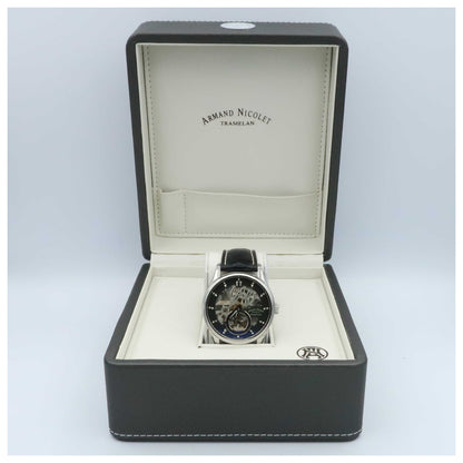 Armand Nicolet LS8 Men's Manual-Wind Watch 9620S-NR-P713NR2-SD - Image #6