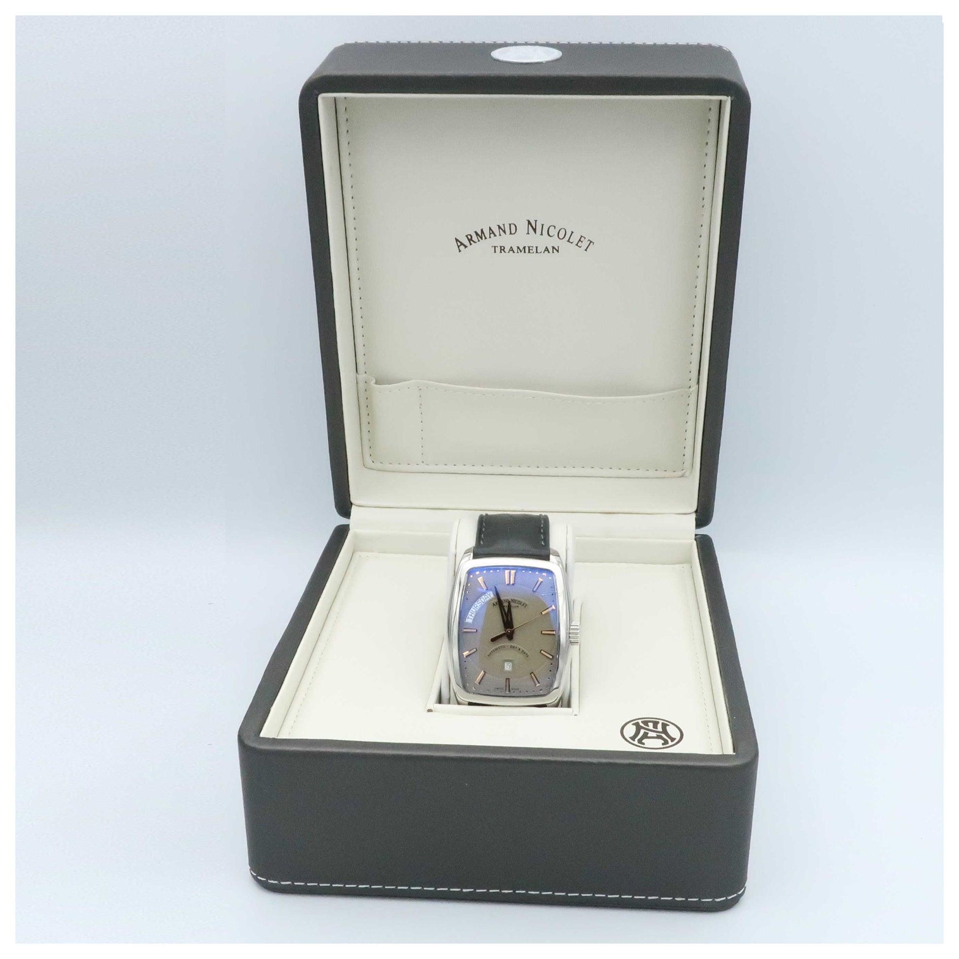 Armand Nicolet TM7 Men's Automatic Watch 9630A-GS-P968GR3-PO - Image #6