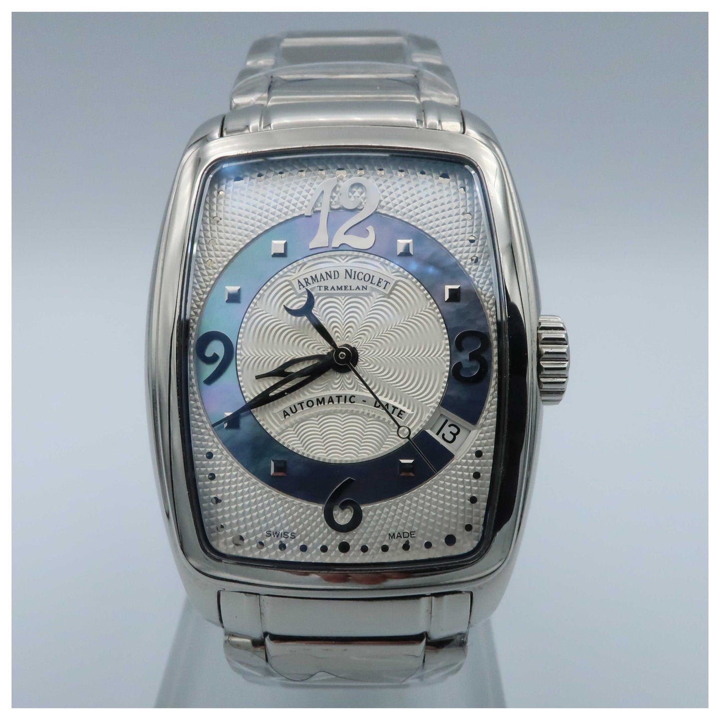 Front view of Armand Nicolet TL7 Women's Automatic Watch 9631A-AK-M9631-PO