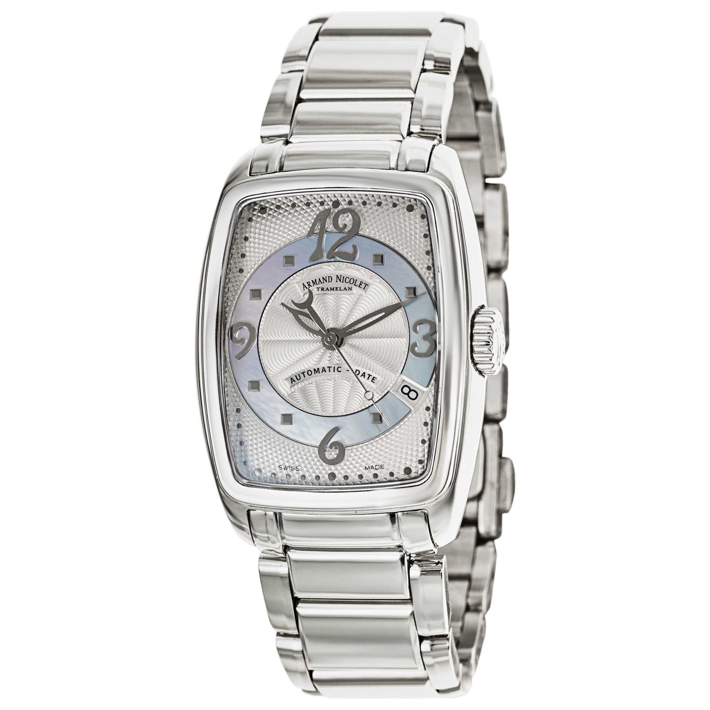 Front view of Armand Nicolet TL7 Women's Automatic Watch 9631A-AK-M9631
