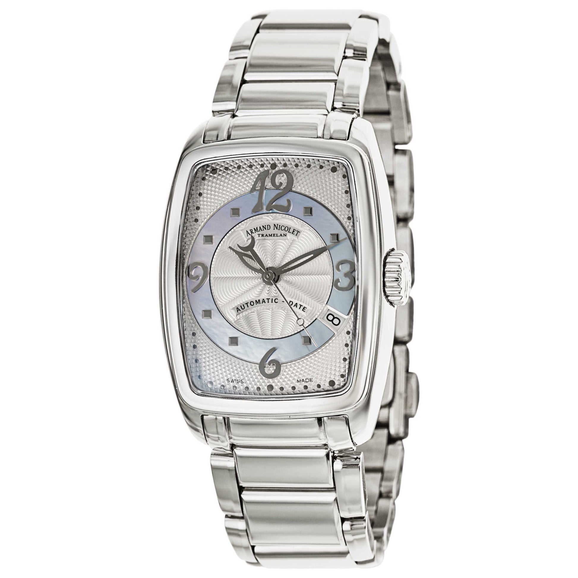 Front view of Armand Nicolet TL7 Women's Automatic Watch 9631A-AK-M9631