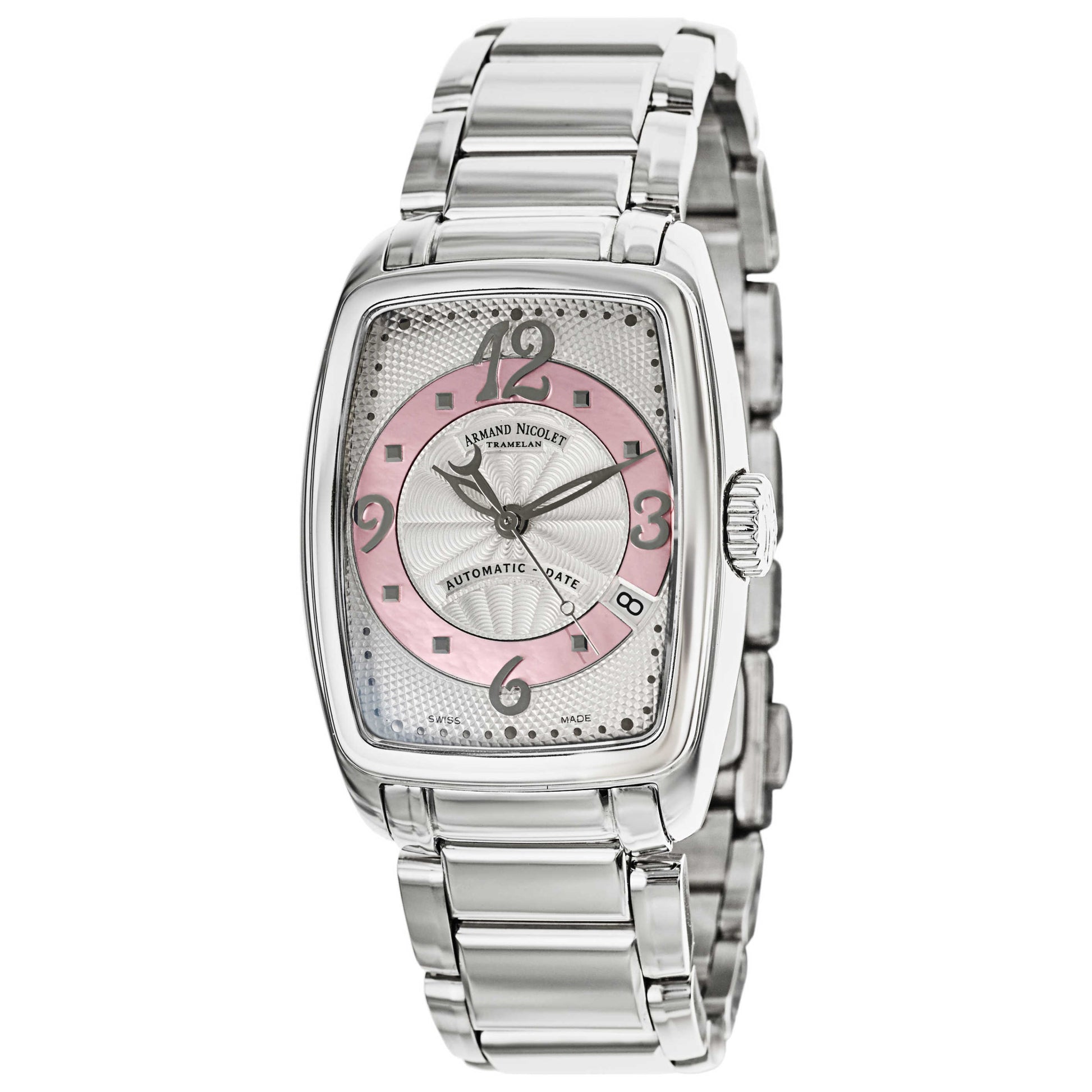Front view of Armand Nicolet TL7 Women's Automatic Watch 9631A-AS-M9631