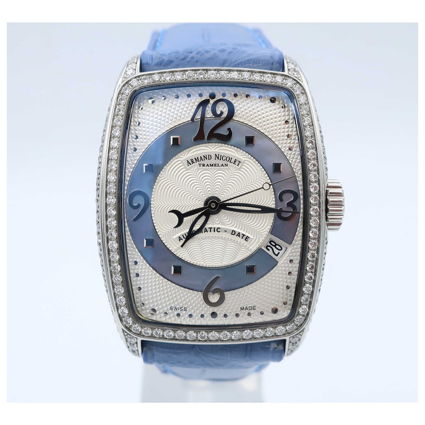 Front view of Armand Nicolet TL7 Women's Automatic Watch 9631V-AK-P968VL0-SDV