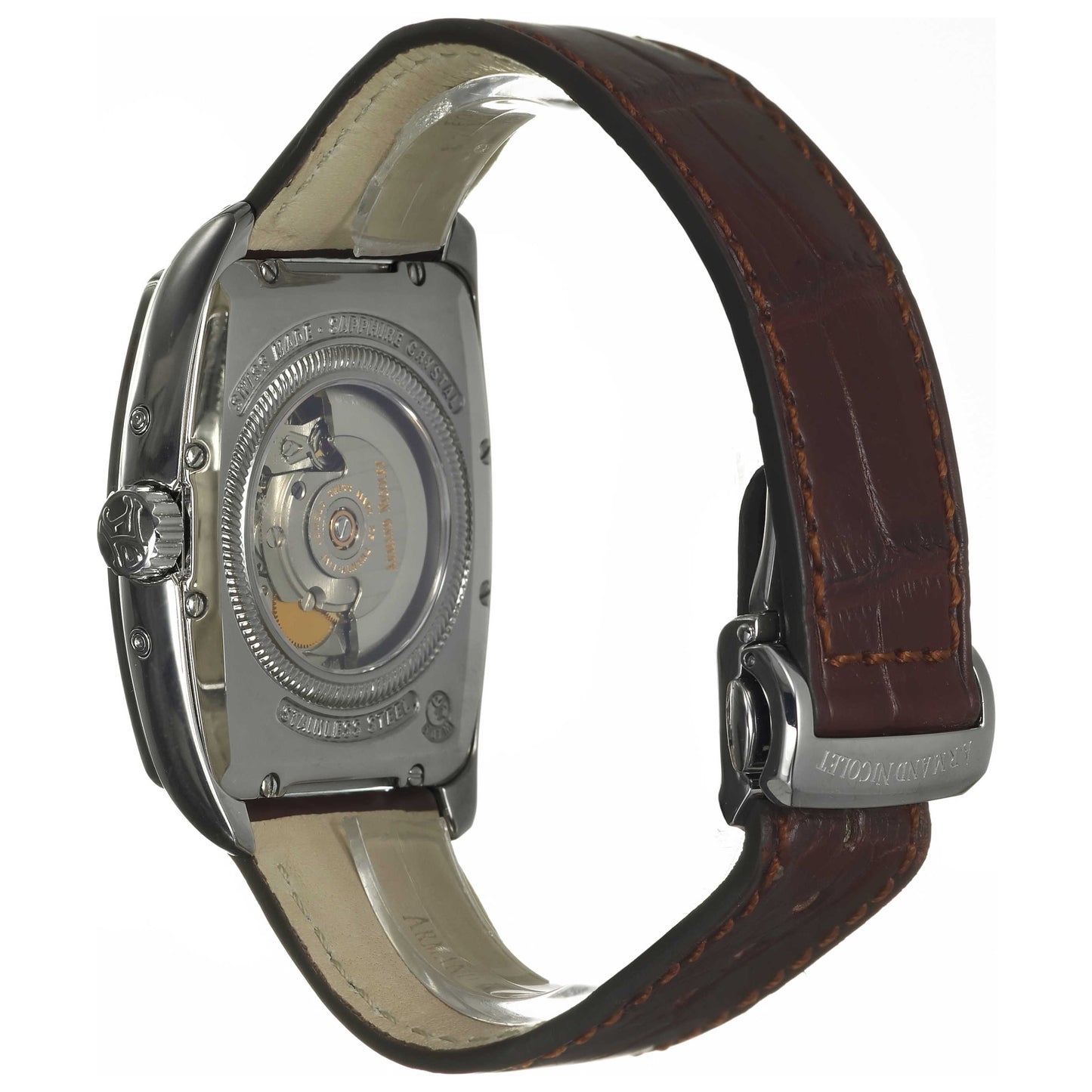 Armand Nicolet TM7 Men's Automatic Watch 9632A-AG-P968MR3 - Image #2
