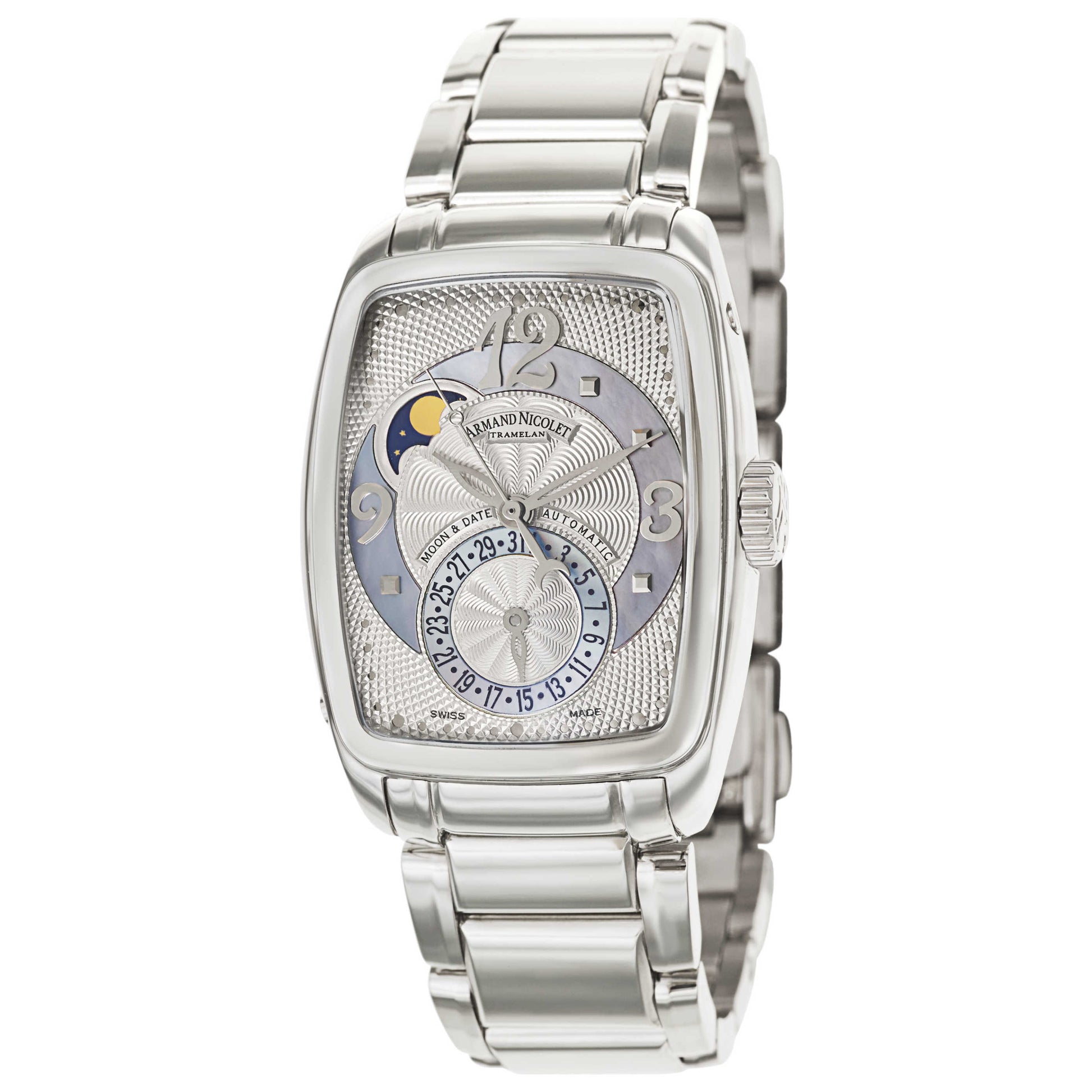 Front view of Armand Nicolet TL7 Women's Automatic Watch 9633A-AK-M9631