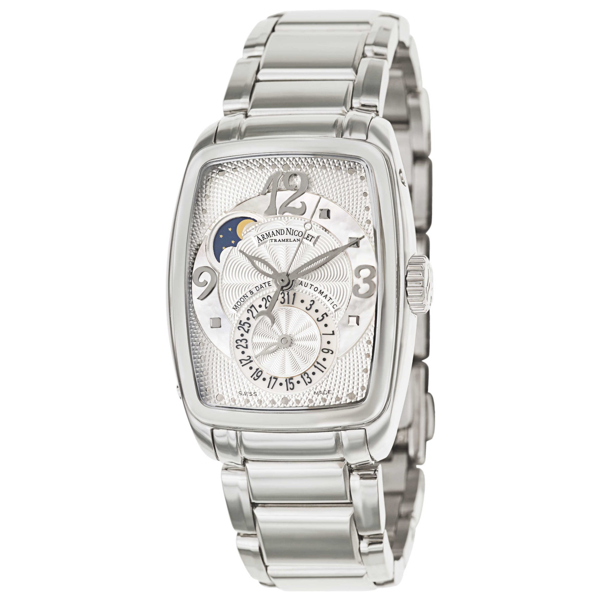 Front view of Armand Nicolet TL7 Women's Automatic Watch 9633A-AN-M9631