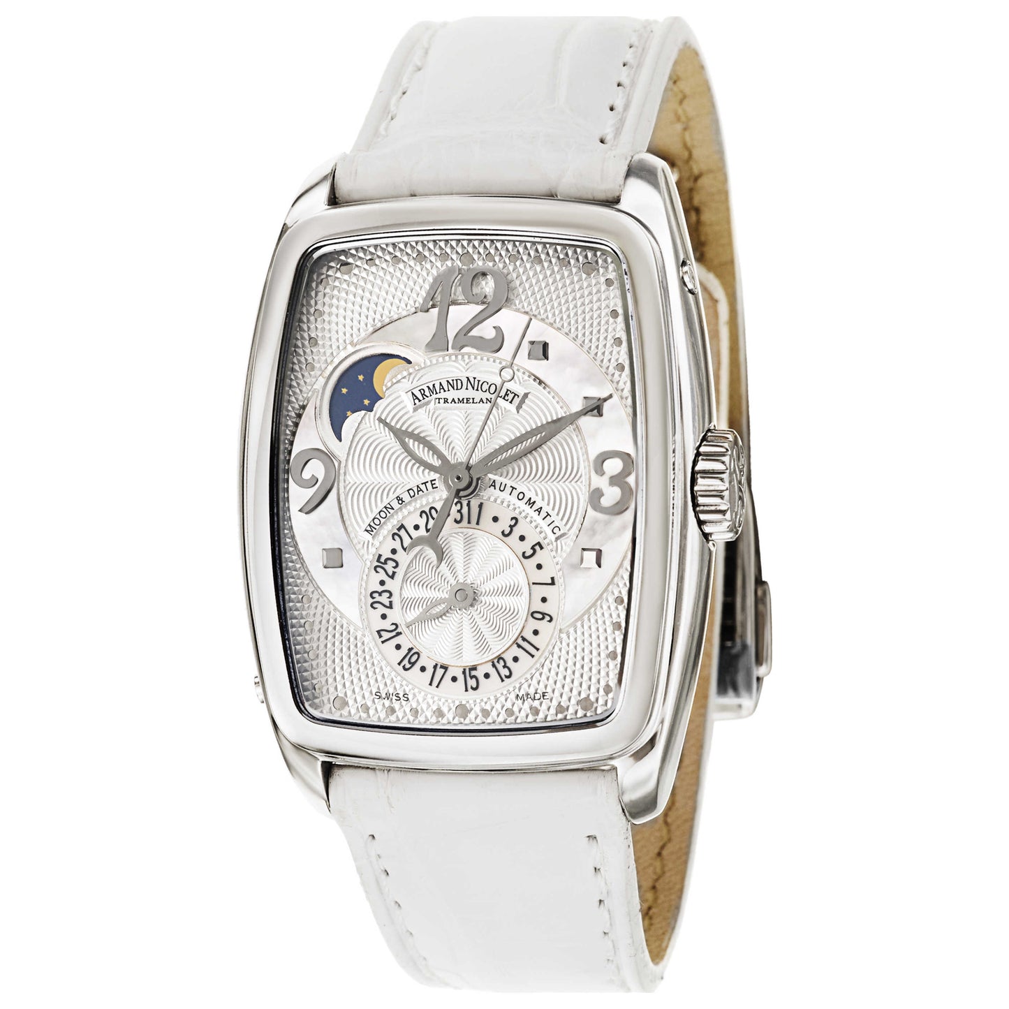Front view of Armand Nicolet TL7 Women's Automatic Watch 9633A-AN-P968BC0