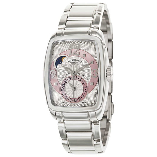Front view of Armand Nicolet TL7 Women's Automatic Watch 9633A-AS-M9631