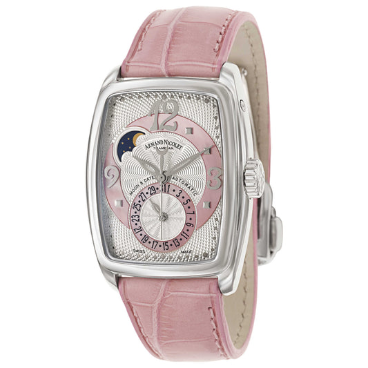Front view of Armand Nicolet TL7 Women's Automatic Watch 9633A-AS-P968RS0