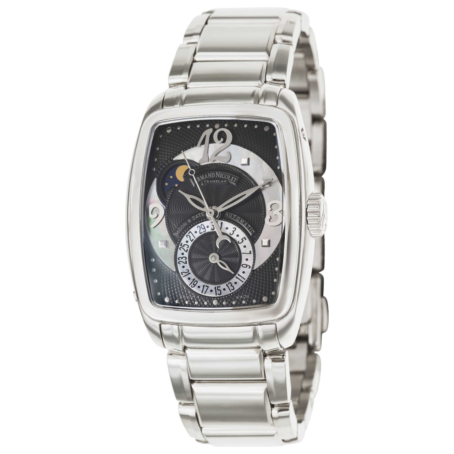 Front view of Armand Nicolet TL7 Women's Automatic Watch 9633A-NN-M9631