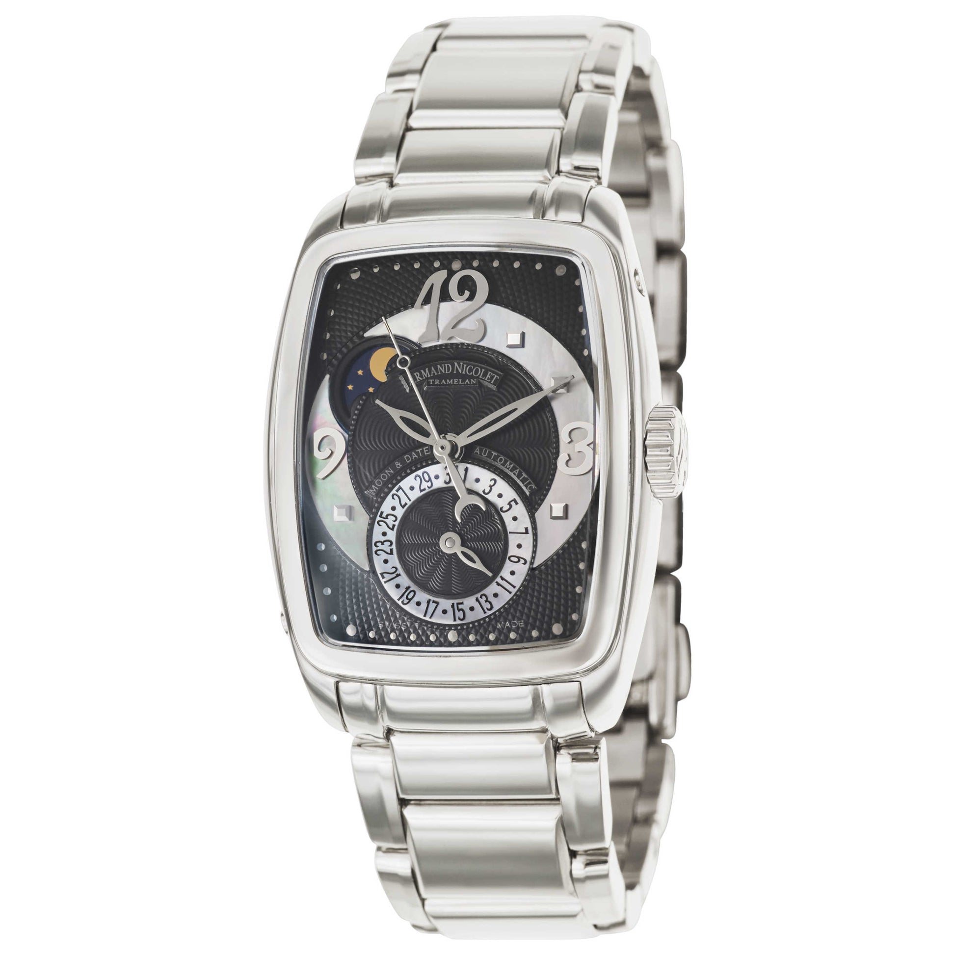 Front view of Armand Nicolet TL7 Women's Automatic Watch 9633A-NN-M9631