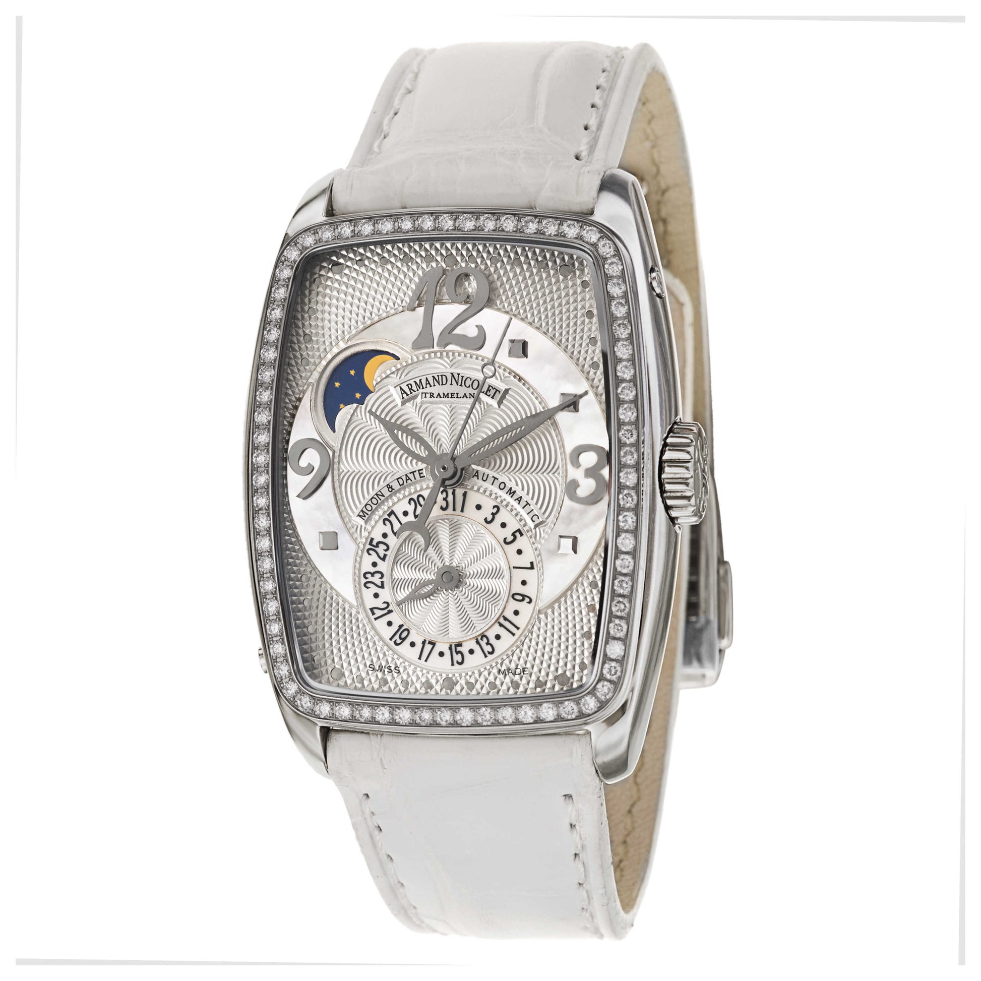 Front view of Armand Nicolet TL7 Women's Automatic Watch 9633D-AN-P968BC0