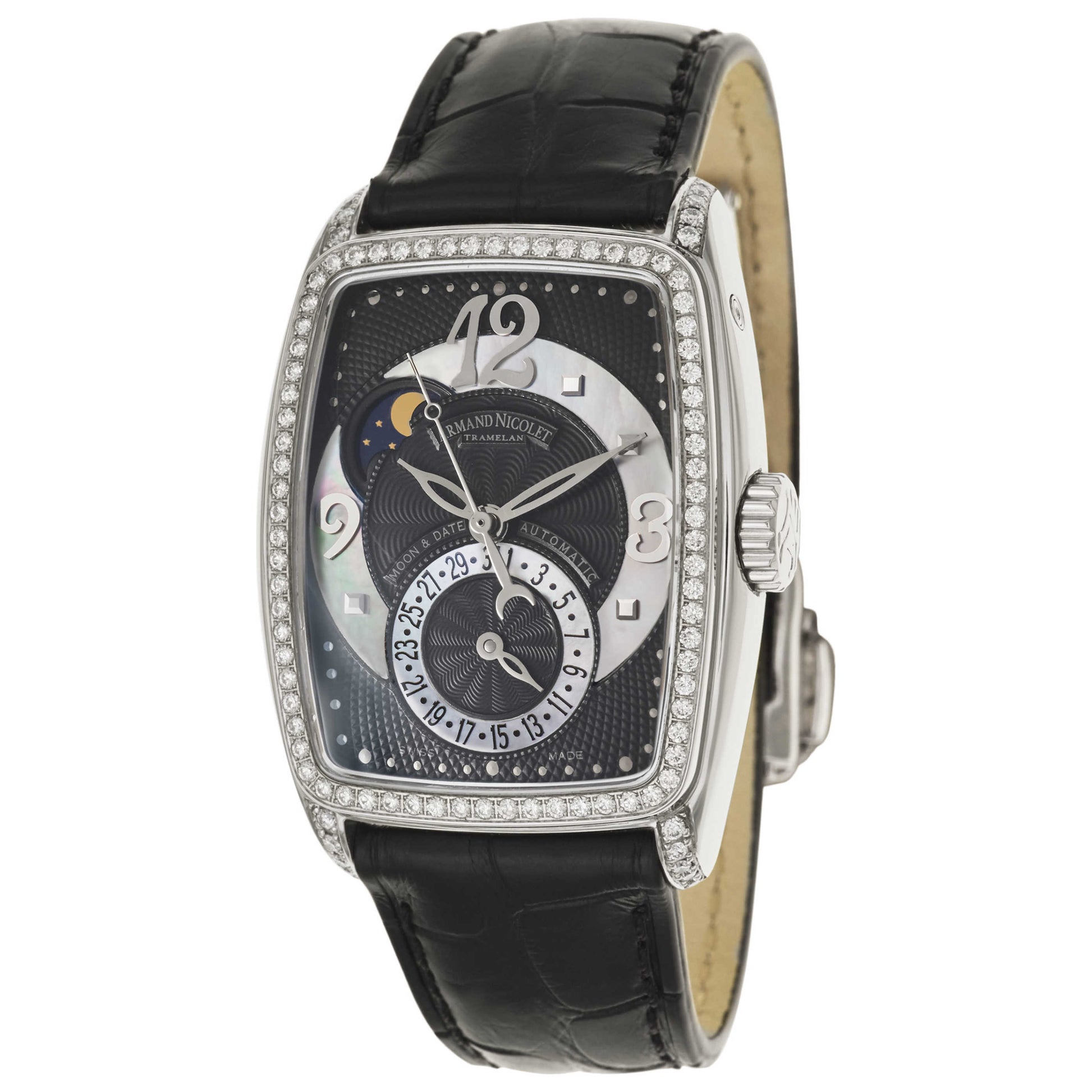 Front view of Armand Nicolet TL7 Women's Automatic Watch 9633L-NN-P968NR0