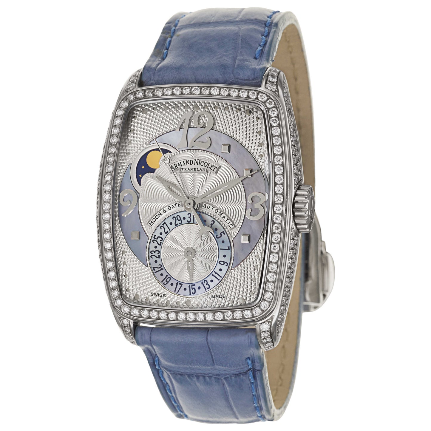 Front view of Armand Nicolet TL7 Women's Automatic Watch 9633V-AK-P968VL0