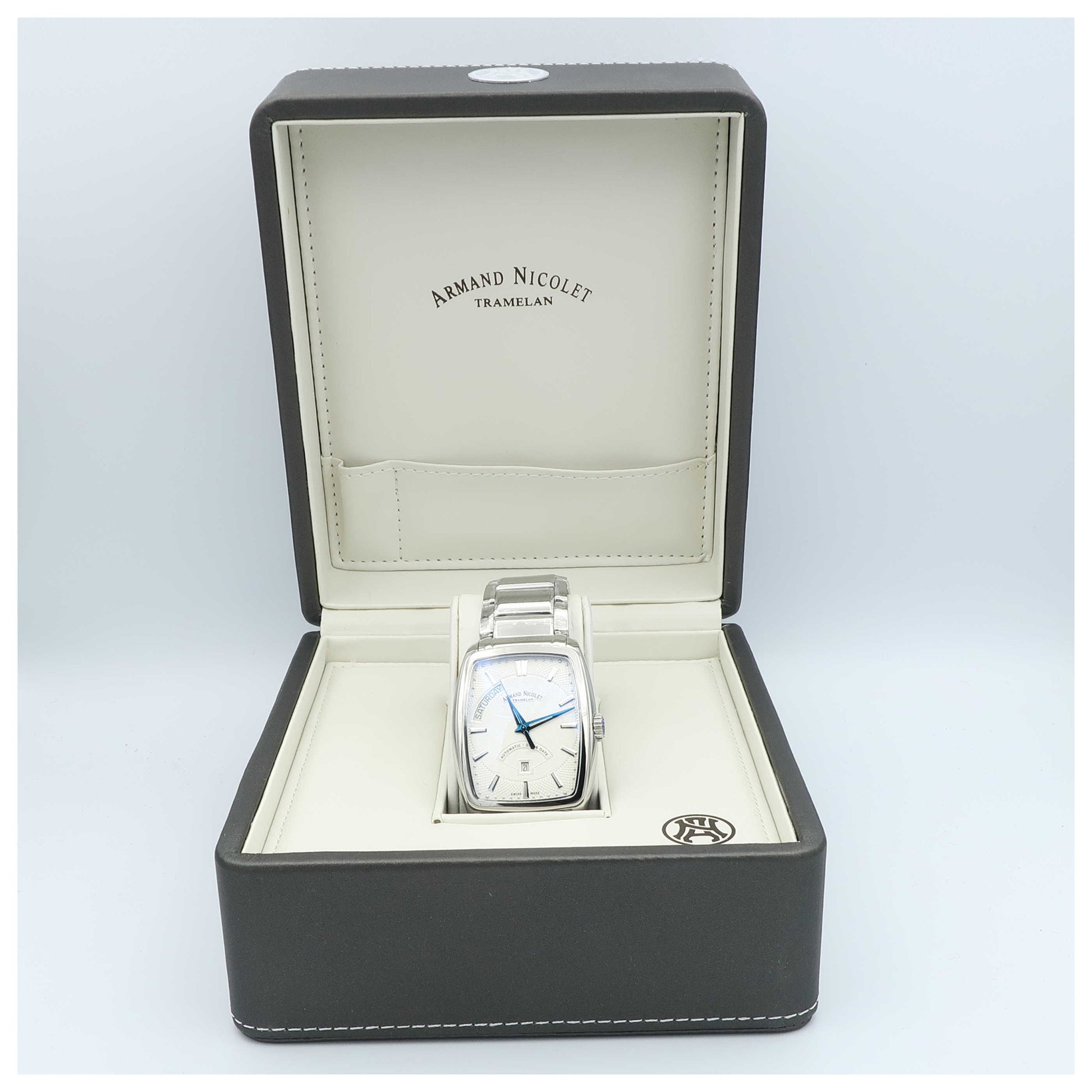 Armand Nicolet TM7 Men's Automatic Watch 9636A-AG-M9636-SD - Image #6