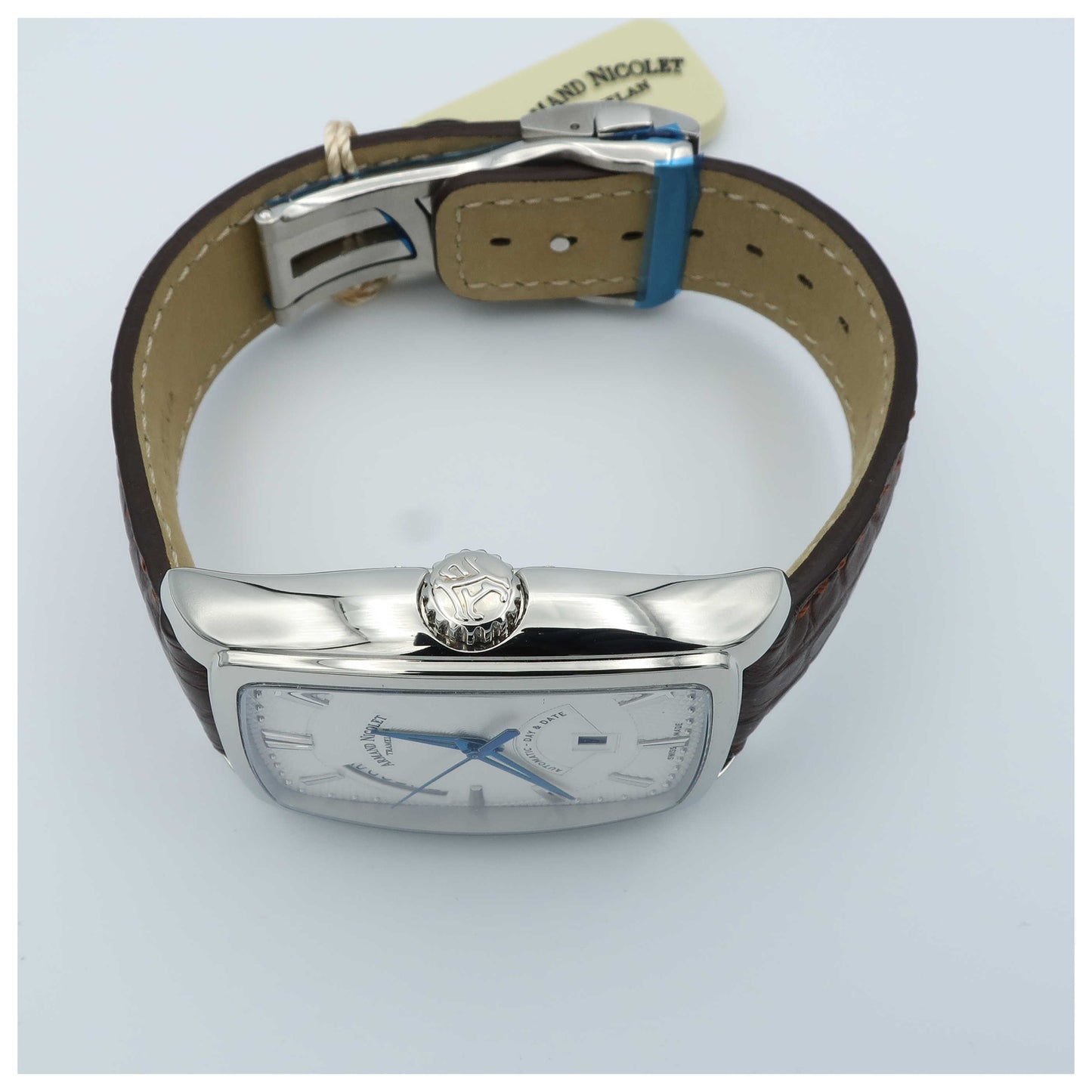 Armand Nicolet TM7 Men's Automatic Watch 9636A-AG-P968MR3-SDV - Image #8