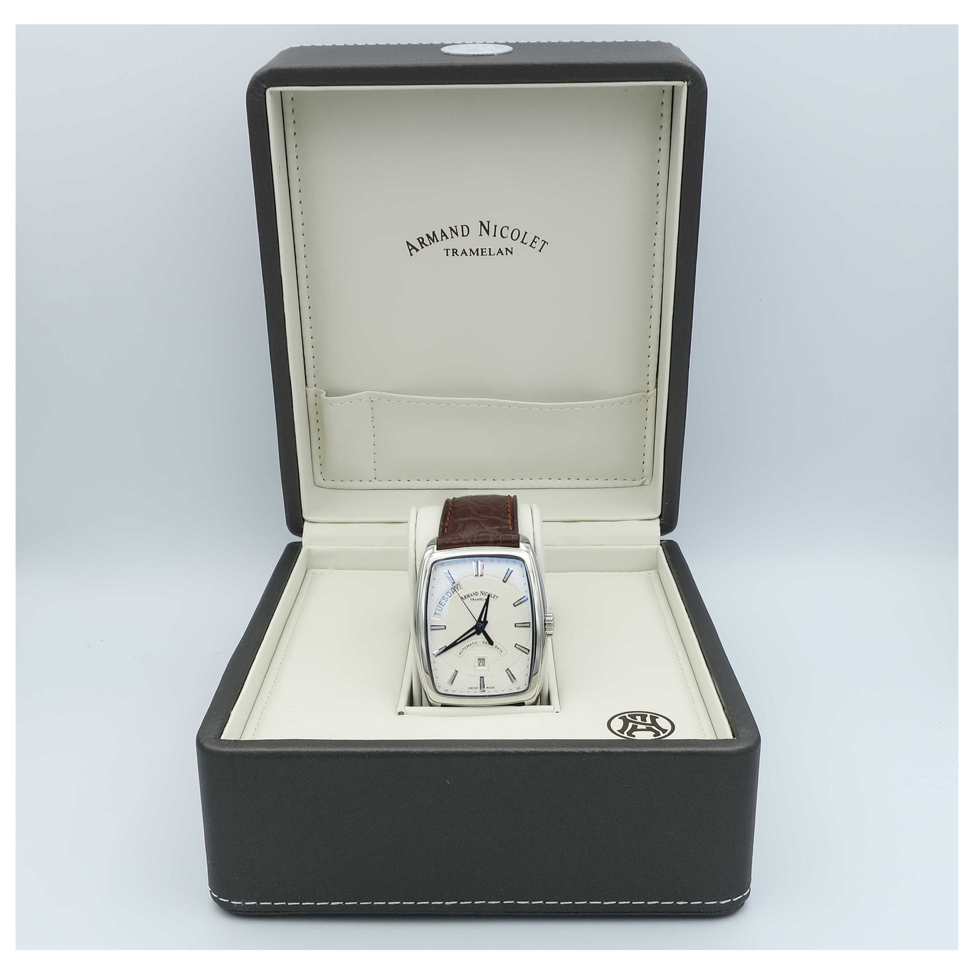 Armand Nicolet TM7 Men's Automatic Watch 9636A-AG-P968MR3-SDV - Image #6