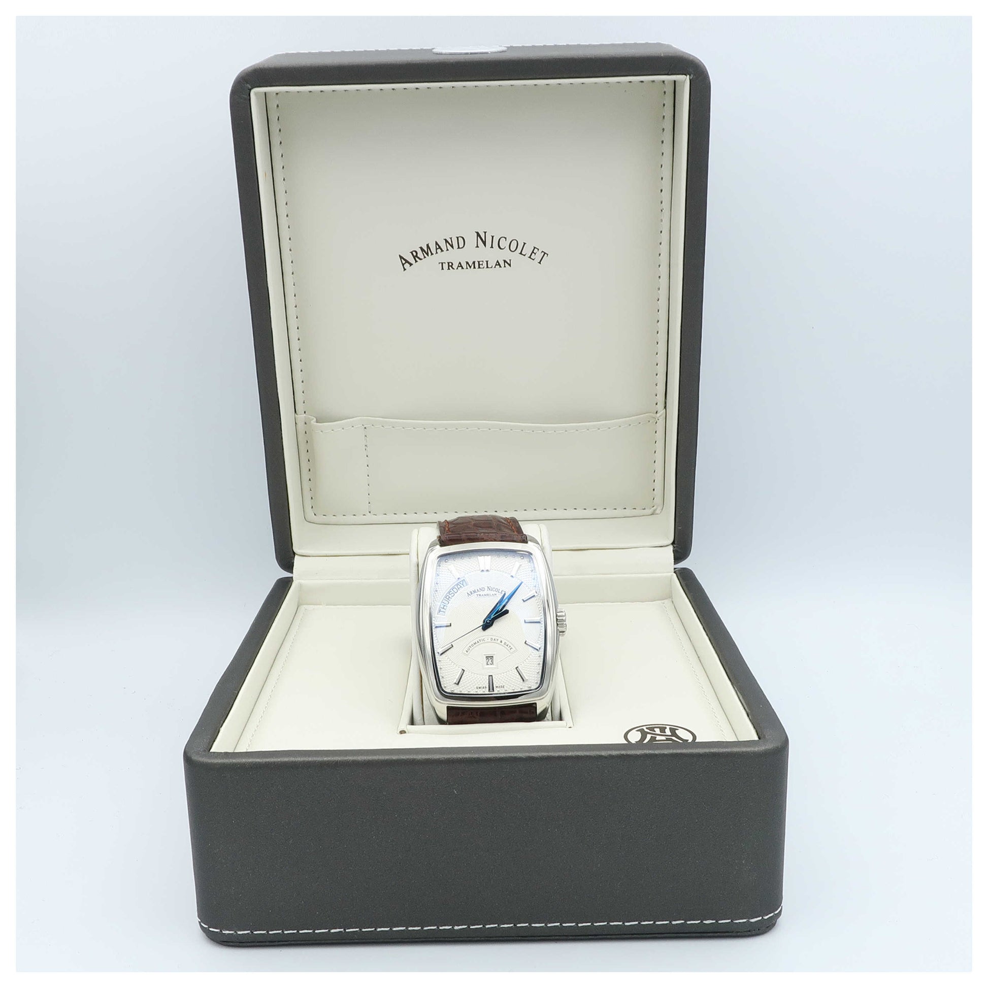 Armand Nicolet TM7 Men's Automatic Watch 9636A-AG-P968MR3-SD - Image #6