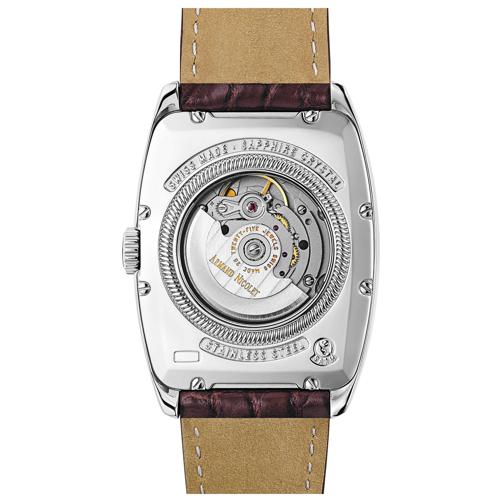 Armand Nicolet TM7 Men's Automatic Watch 9636A-AG-P968MR3 - Image #2