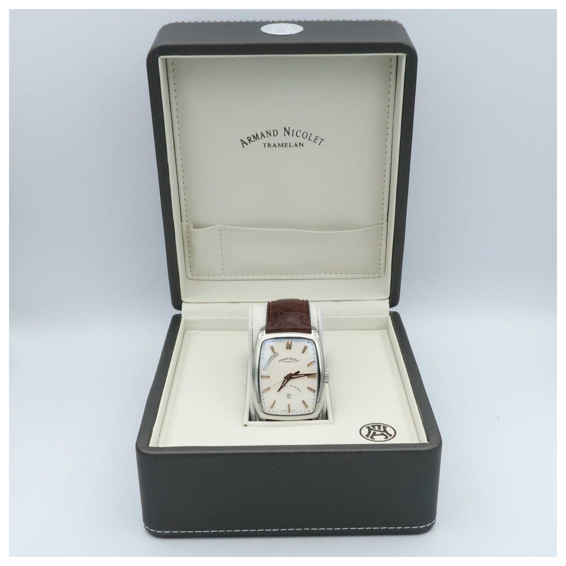 Armand Nicolet TM7 Men's Automatic Watch 9636A-AS-P968MR3-SDV - Image #6