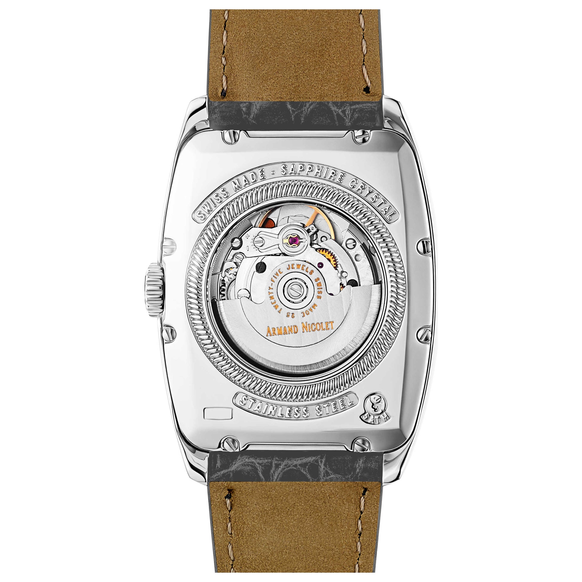 Armand Nicolet TM7 Men's Automatic Watch 9636A-GS-P968GR3 - Image #2
