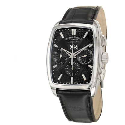 Front view of Armand Nicolet TM7 Men's Automatic Watch 9638A-NR-P968NR3