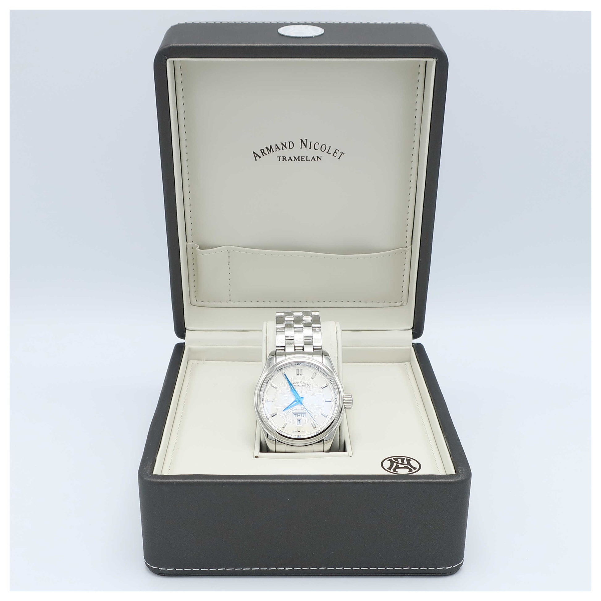 Armand Nicolet M02 Men's Automatic Watch 9640A-AG-M9140-SD - Image #6