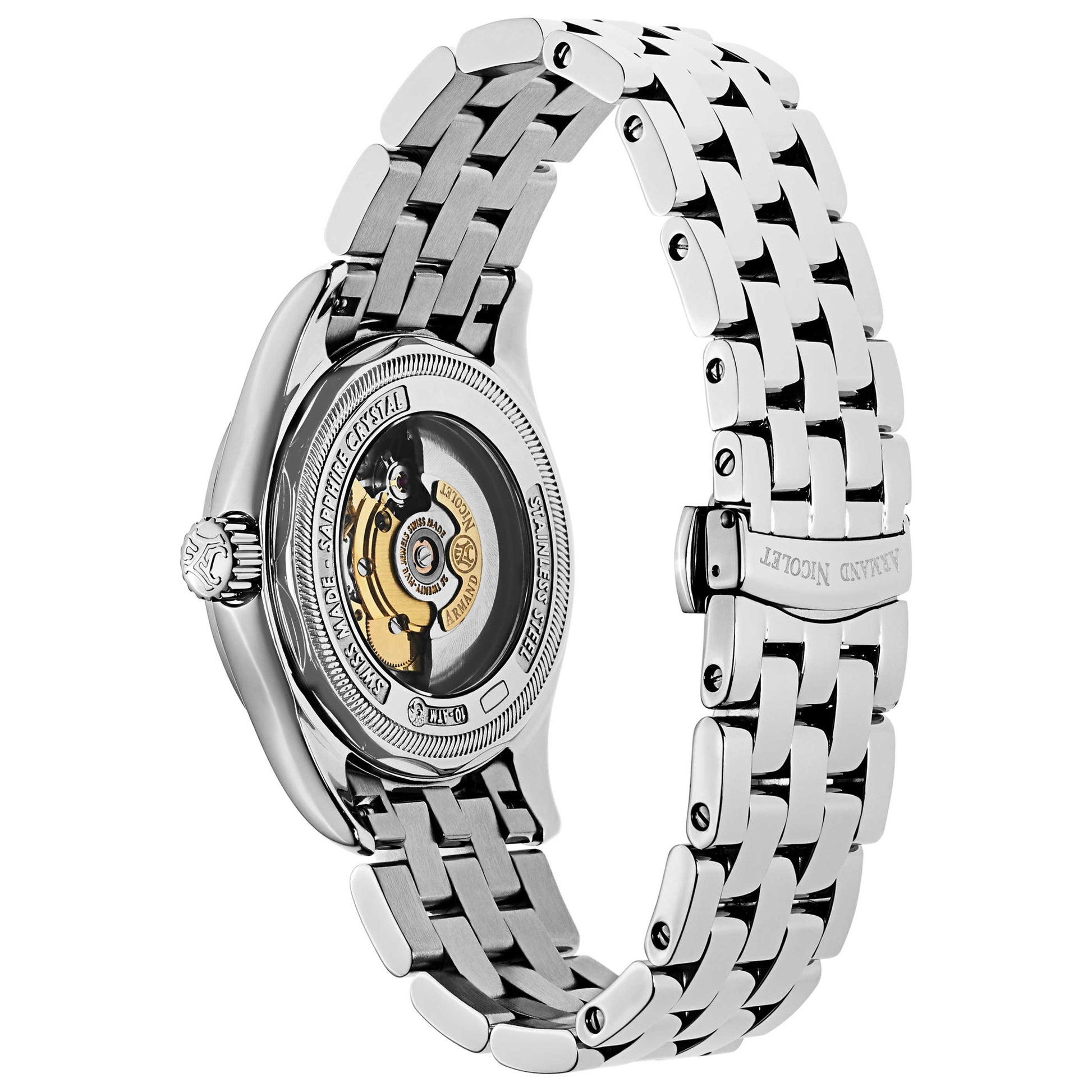 Armand Nicolet M02 Men's Automatic Watch 9640A-AG-M9140 - Image #2