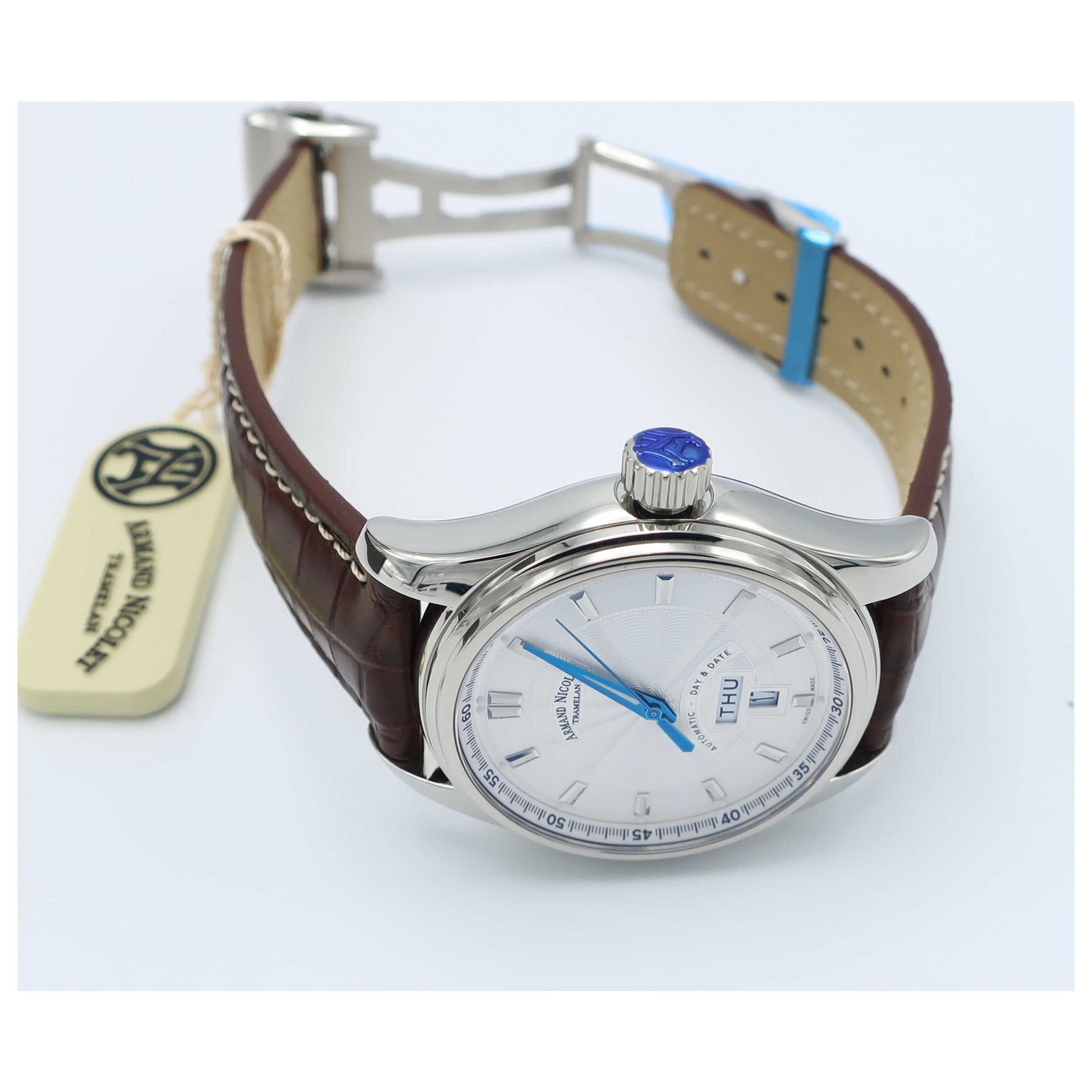 Armand Nicolet M02 Men's Automatic Watch 9640A-AG-P974MR2-SD - Image #8