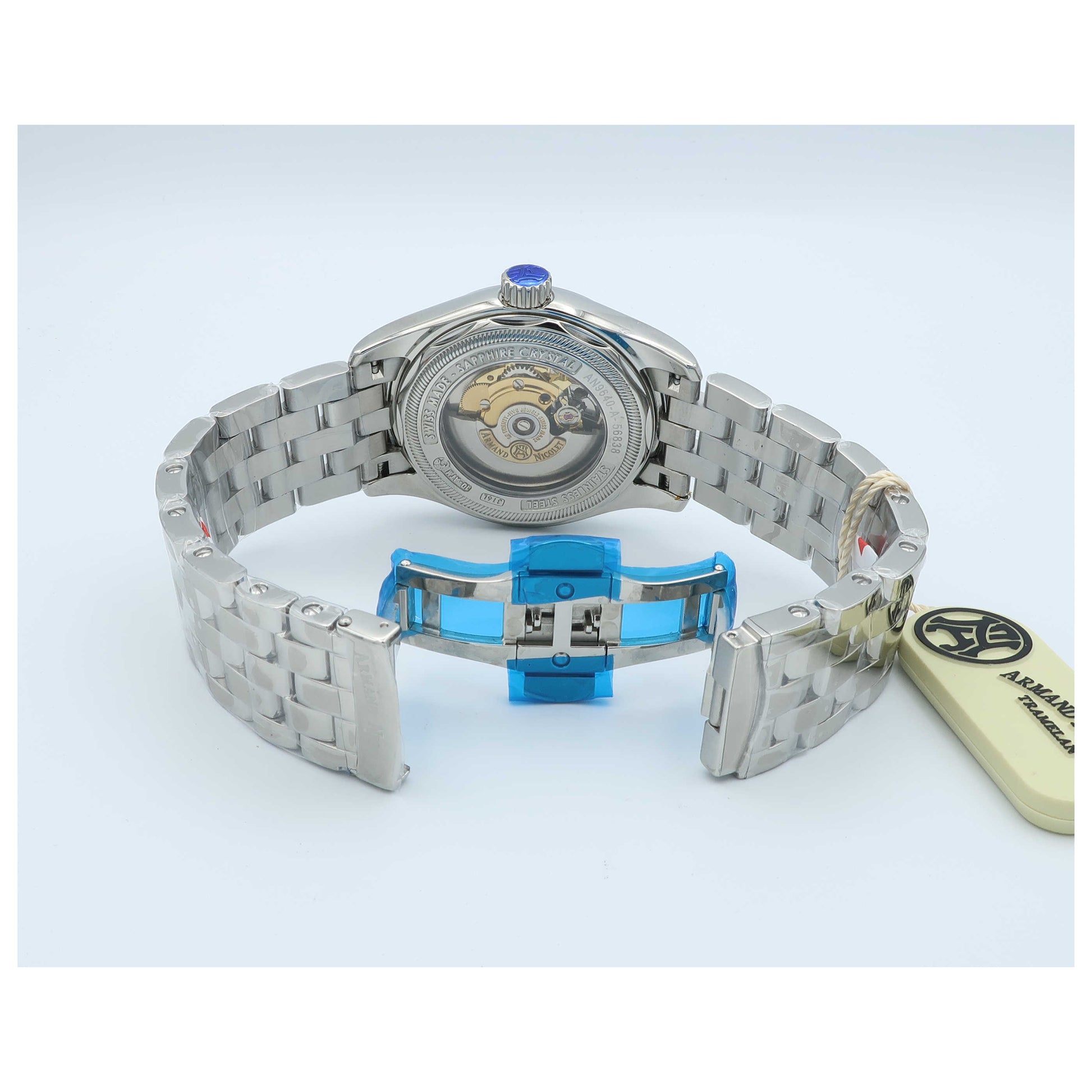 Armand Nicolet M02 Men's Automatic Watch 9640A-BU-M9140-SD - Image #2
