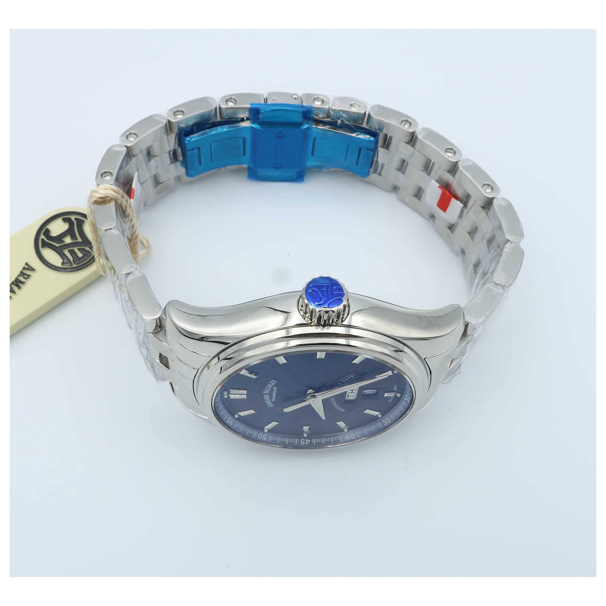 Armand Nicolet M02 Men's Automatic Watch 9640A-BU-M9140-SD - Image #8