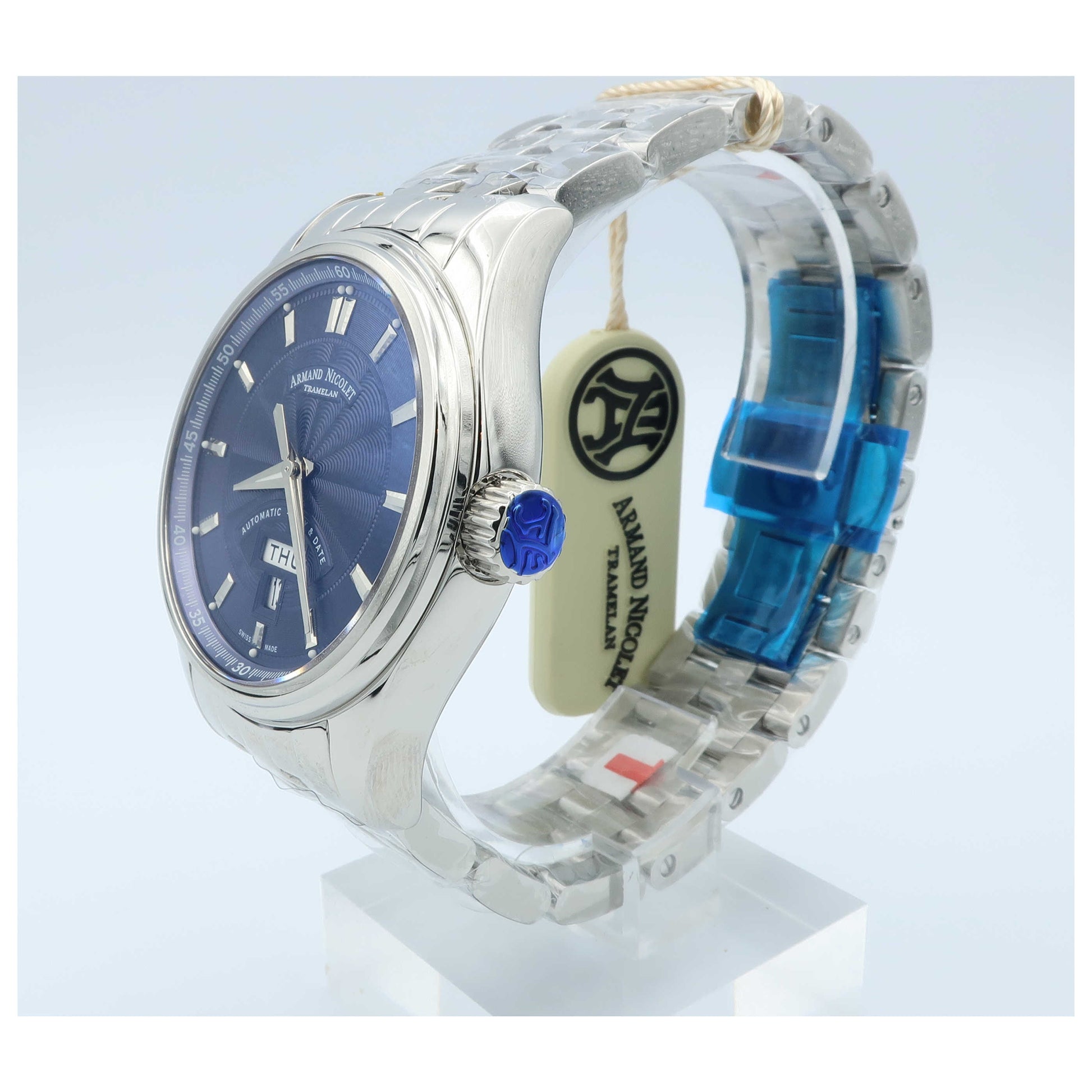Armand Nicolet M02 Men's Automatic Watch 9640A-BU-M9140-SD - Image #4