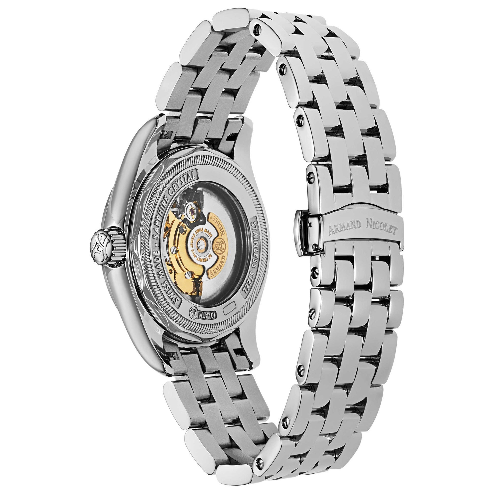 Armand Nicolet M02 Men's Automatic Watch 9640A-BU-M9140 - Image #2