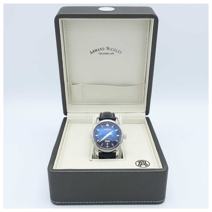 Armand Nicolet M02 Men's Automatic Watch 9640A-BU-P974BU2-SD - Image #6