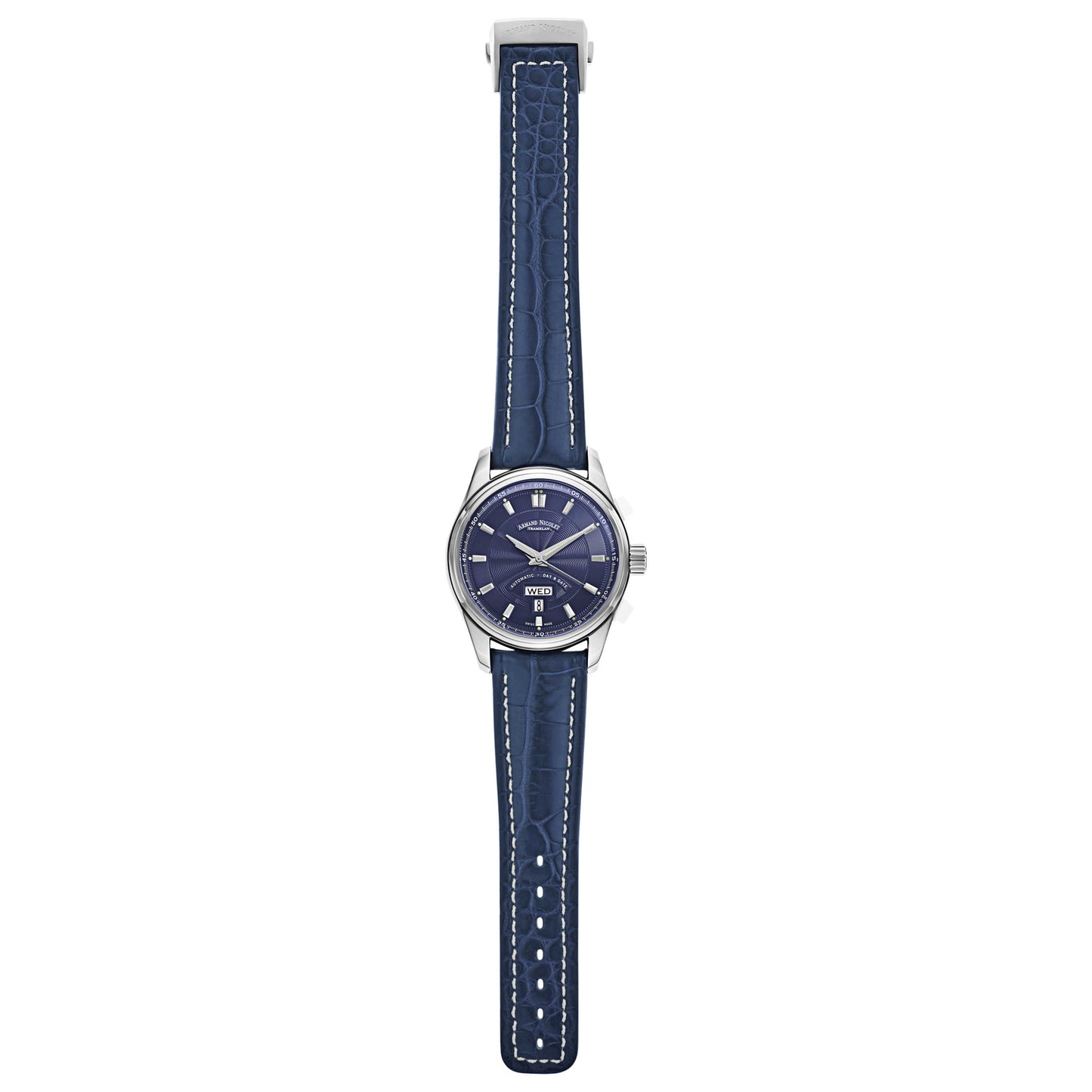 Armand Nicolet M02 Men's Automatic Watch 9640A-BU-P974BU2 - Image #8