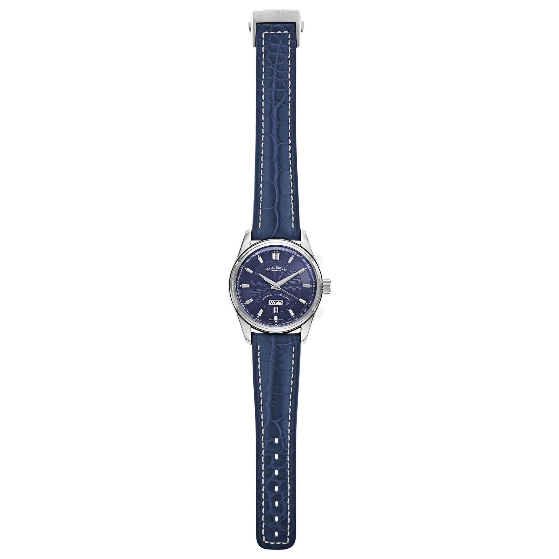 Armand Nicolet M02 Men's Automatic Watch 9640A-BU-P974BU2 - Image #8