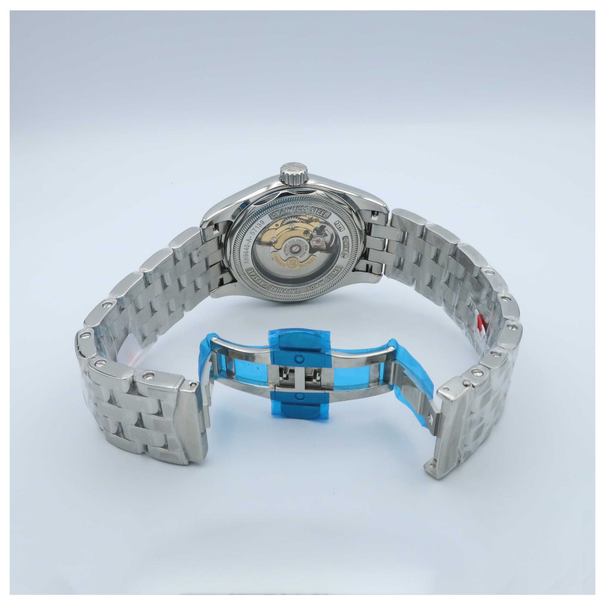 Armand Nicolet M02 Men's Automatic Watch 9640A-GR-M9140-SD - Image #7