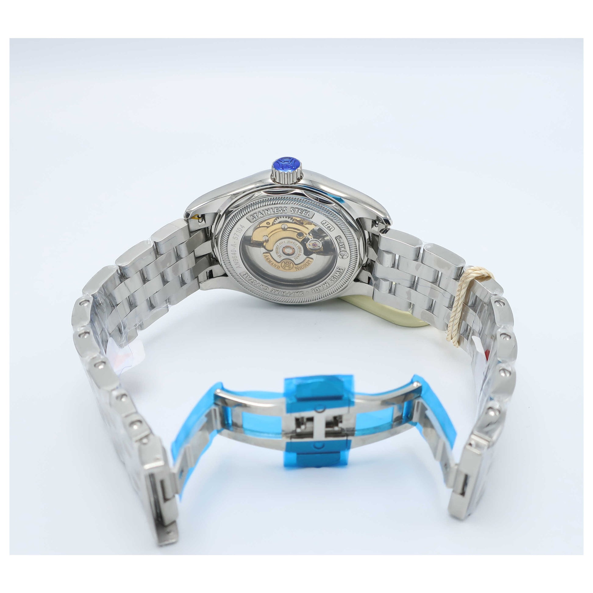 Armand Nicolet M02 Men's Automatic Watch 9640A-NR-M9140-SD - Image #7