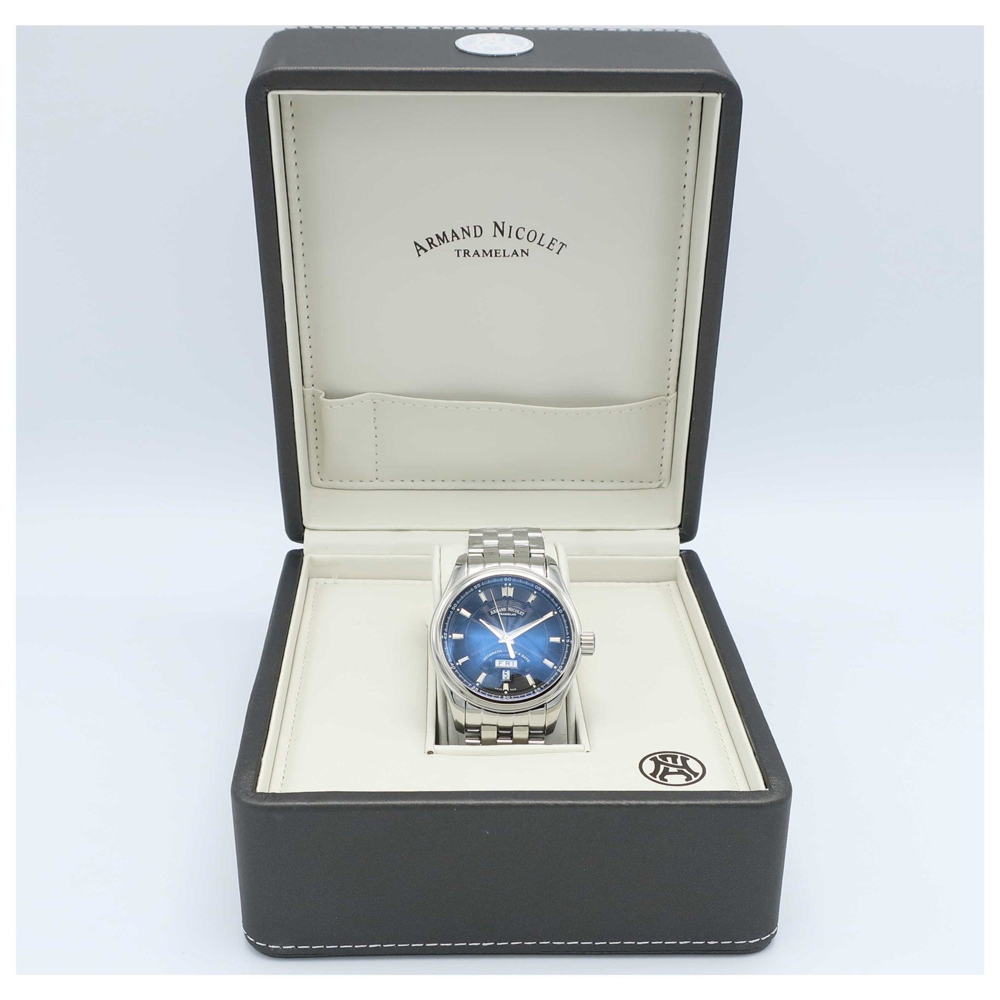 Armand Nicolet M02 Men's Automatic Watch 9640A-NR-M9140-SD - Image #6