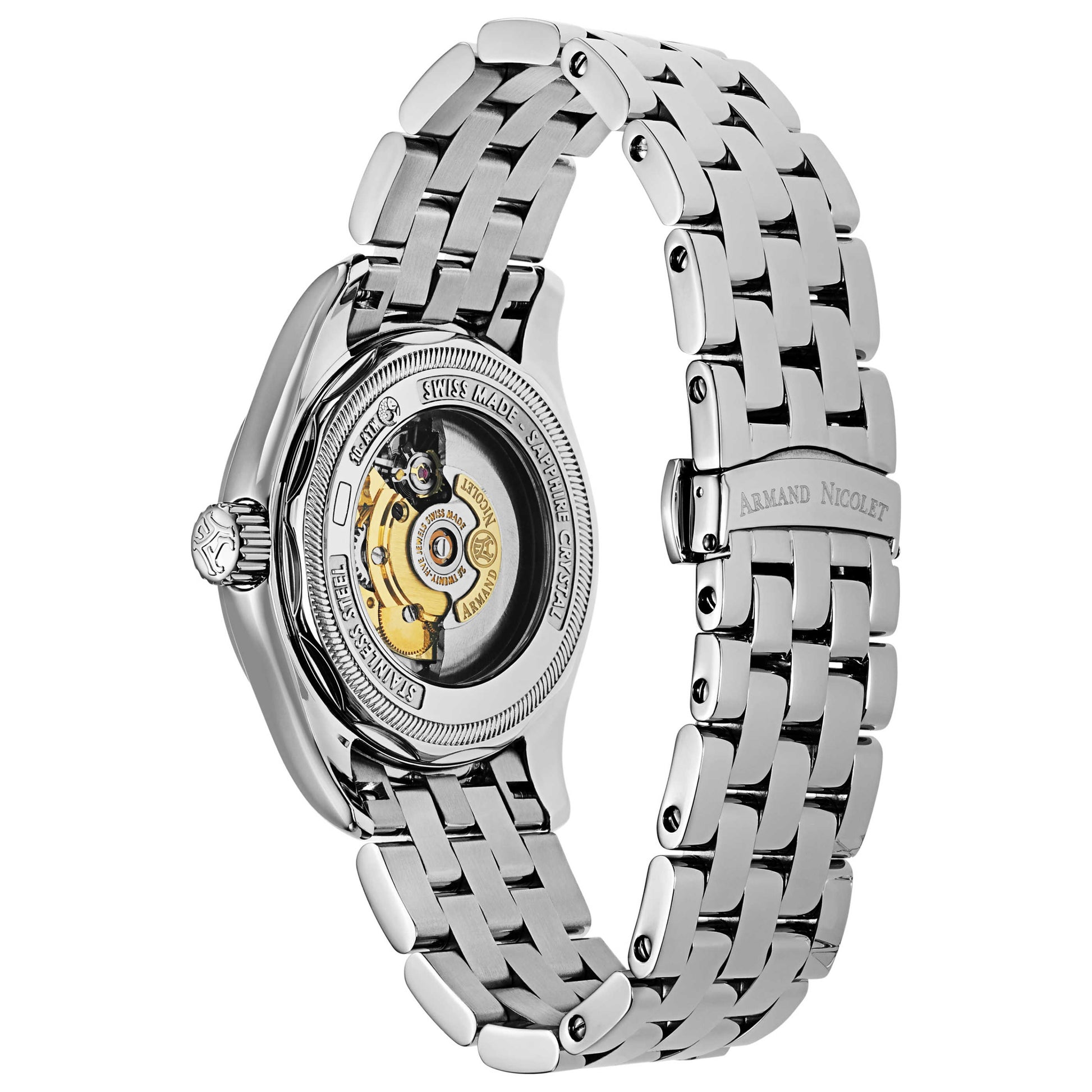 Armand Nicolet M02 Men's Automatic Watch 9640A-NR-M9140 - Image #2