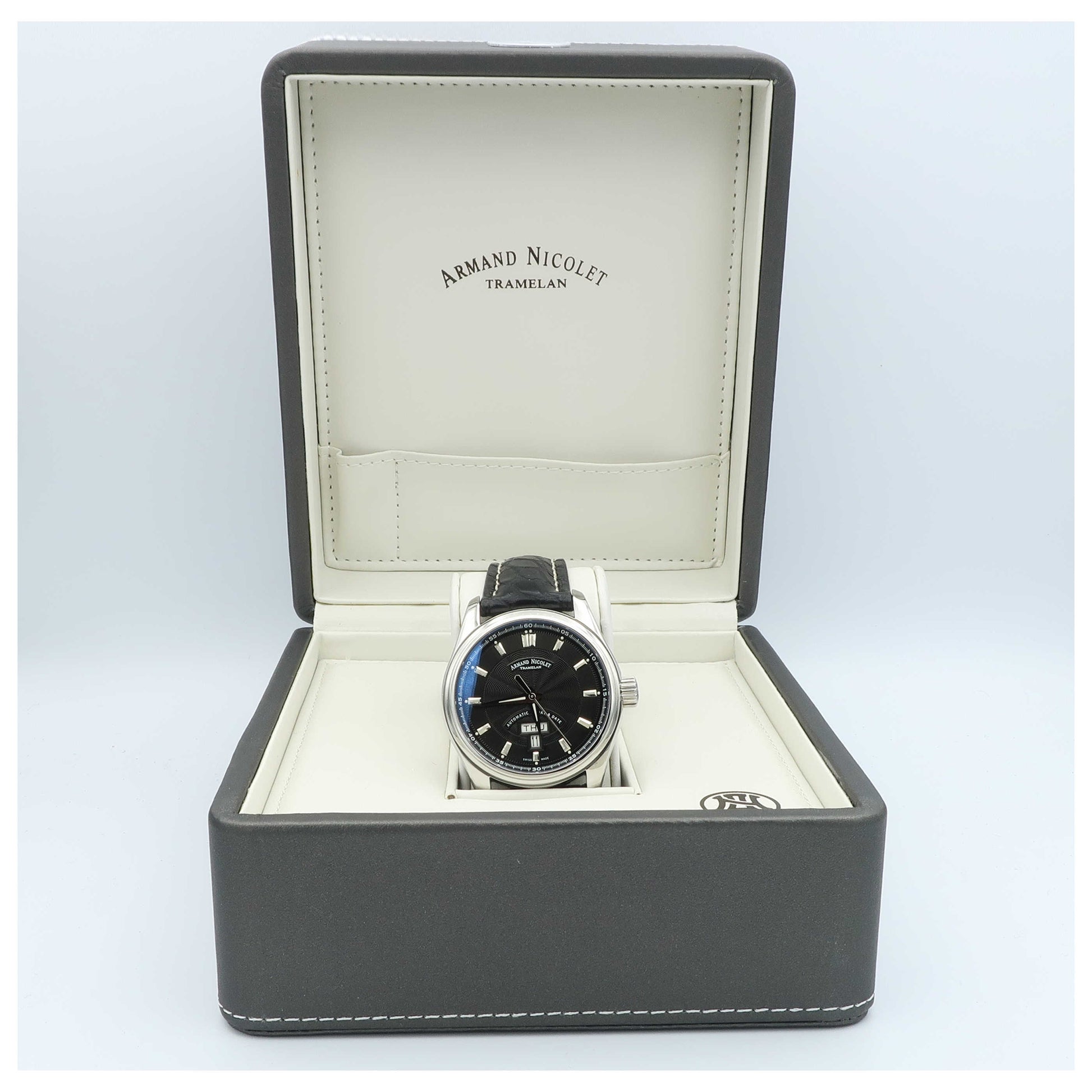 Armand Nicolet M02 Men's Automatic Watch 9640A-NR-P974NR2-SD - Image #6