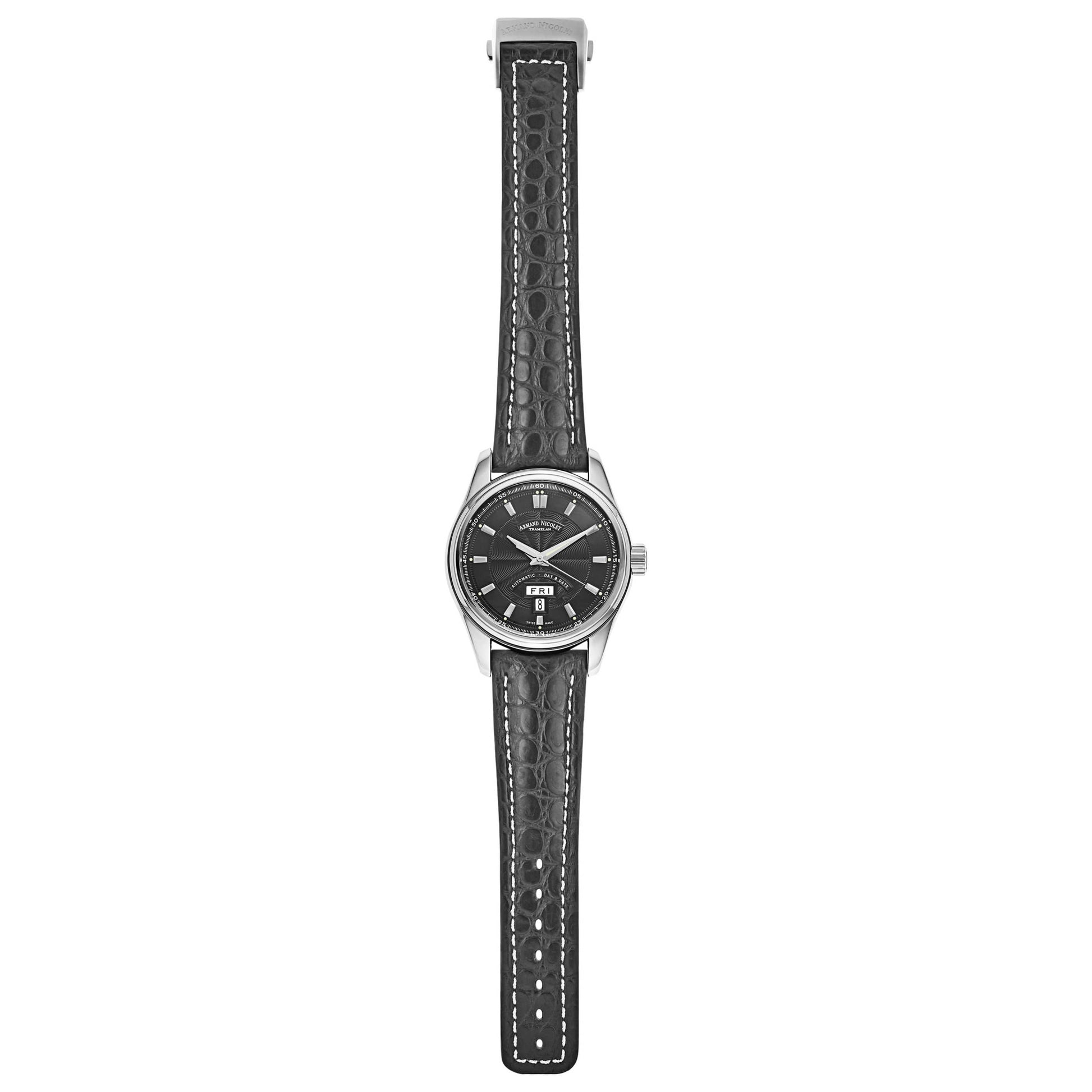 Armand Nicolet M02 Men's Automatic Watch 9640A-NR-P974NR2 - Image #8