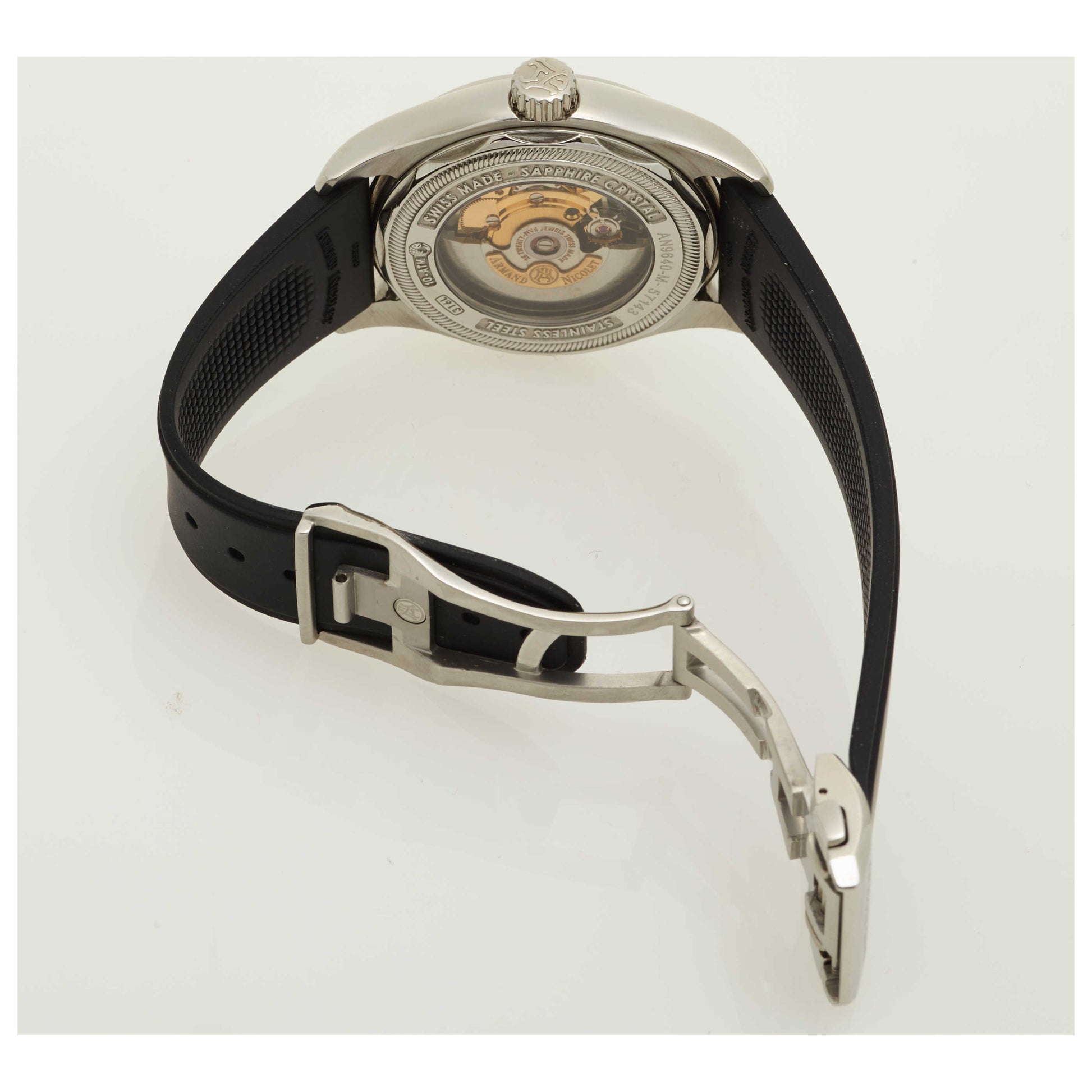 Armand Nicolet M02 Men's Automatic Watch 9640M-BU-G9660-SD - Image #7