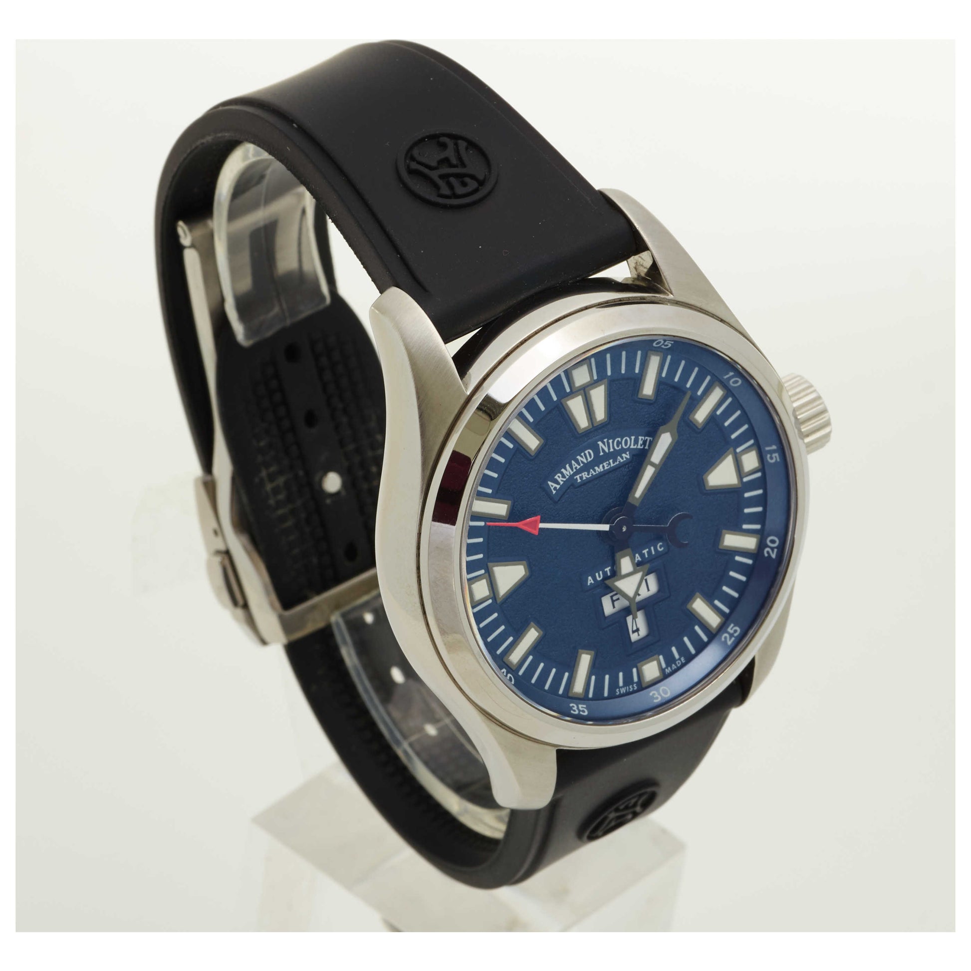 Armand Nicolet M02 Men's Automatic Watch 9640M-BU-G9660-SD - Image #3