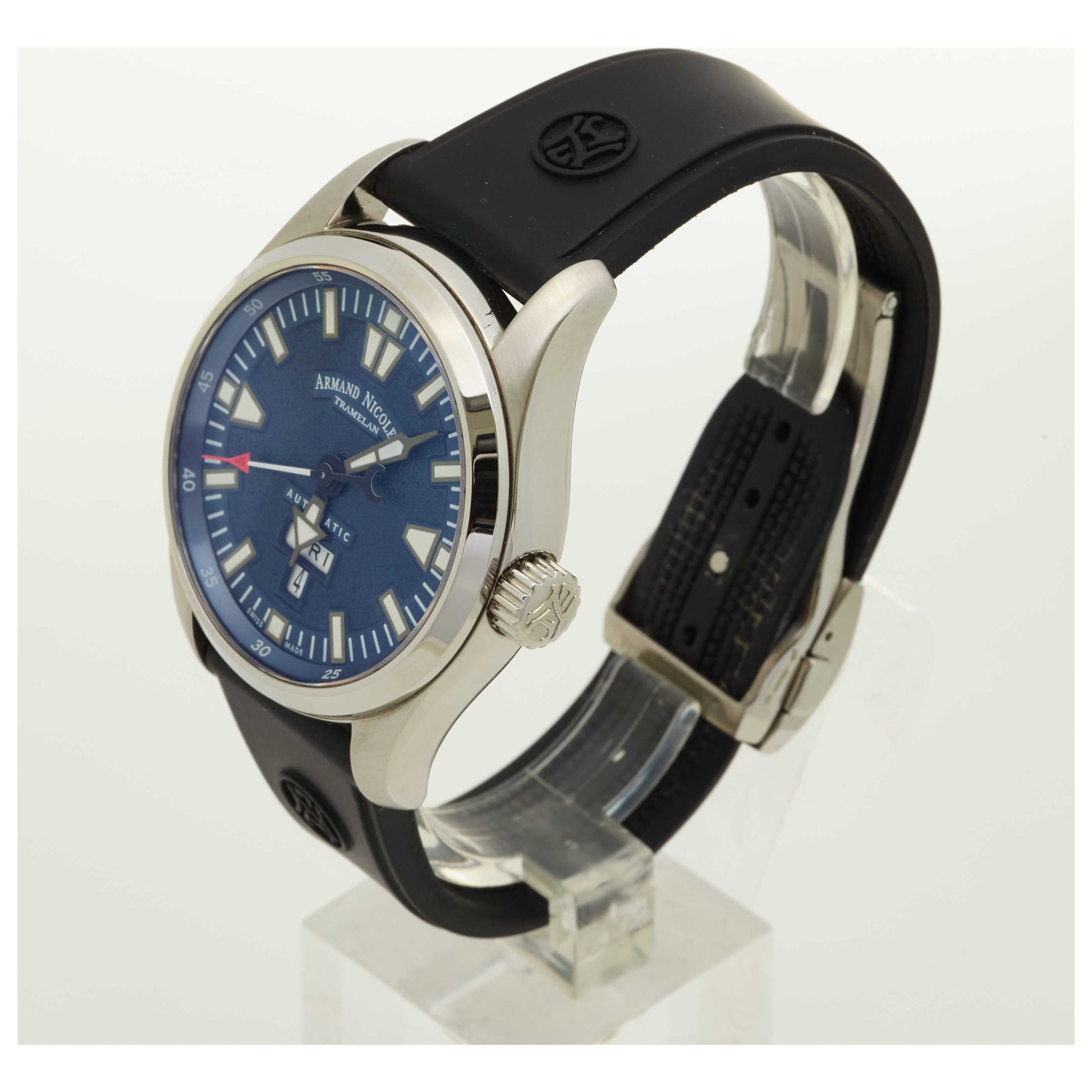 Armand Nicolet M02 Men's Automatic Watch 9640M-BU-G9660-SD - Image #4
