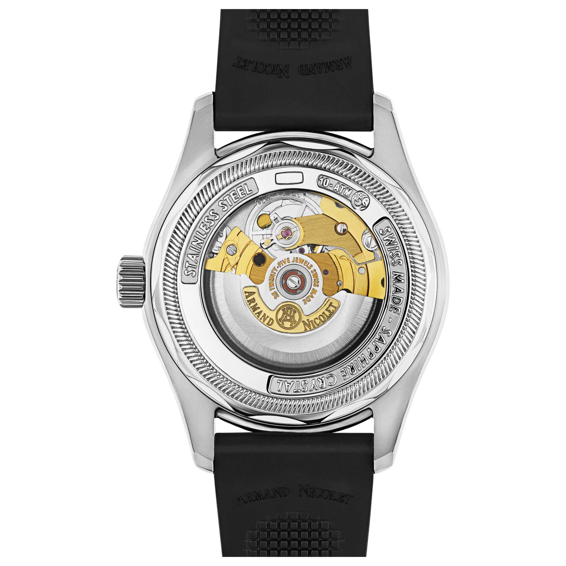 Armand Nicolet M02 Men's Automatic Watch 9640M-BU-G9660 - Image #2