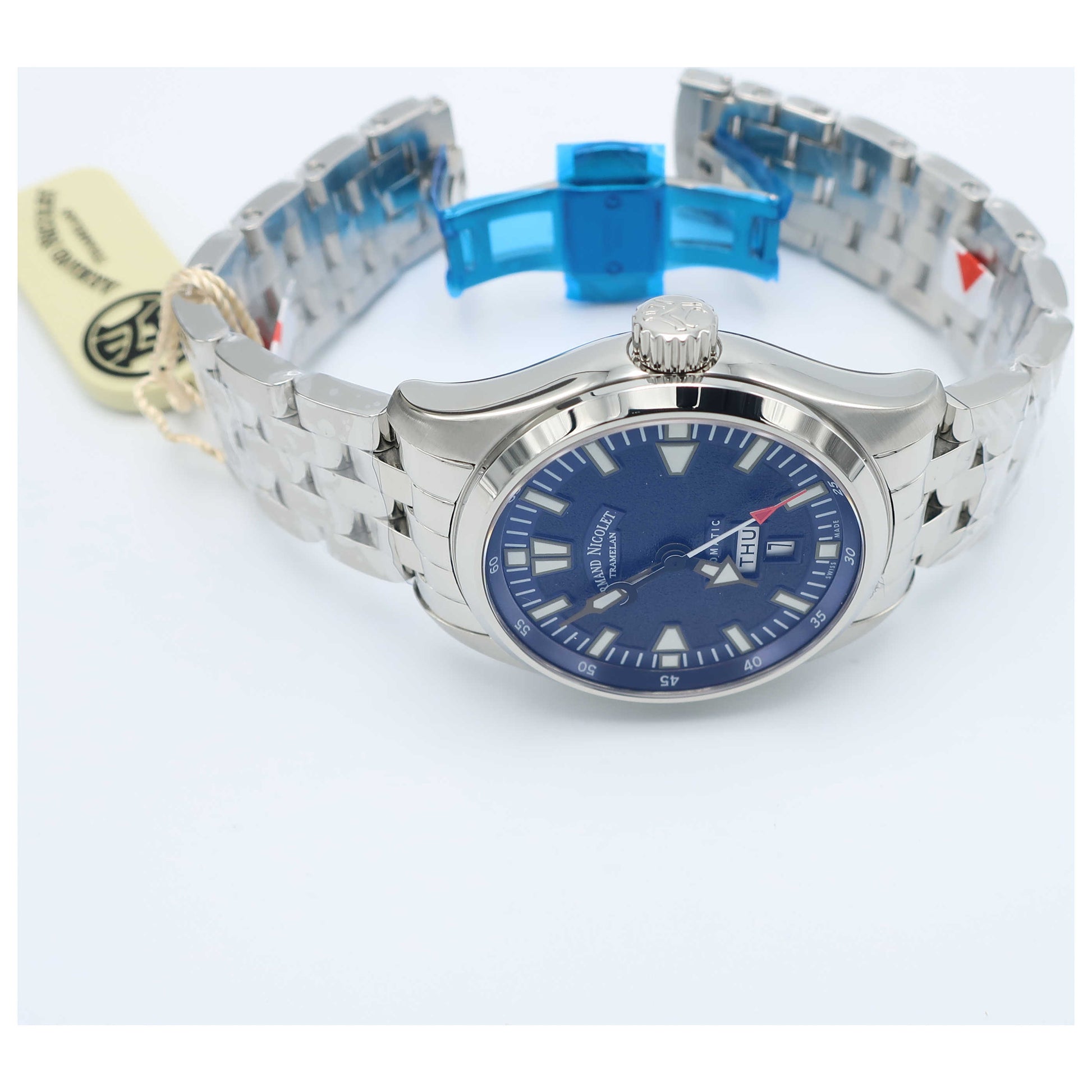Armand Nicolet M02 Men's Automatic Watch 9640M-BU-M9140-SD - Image #8