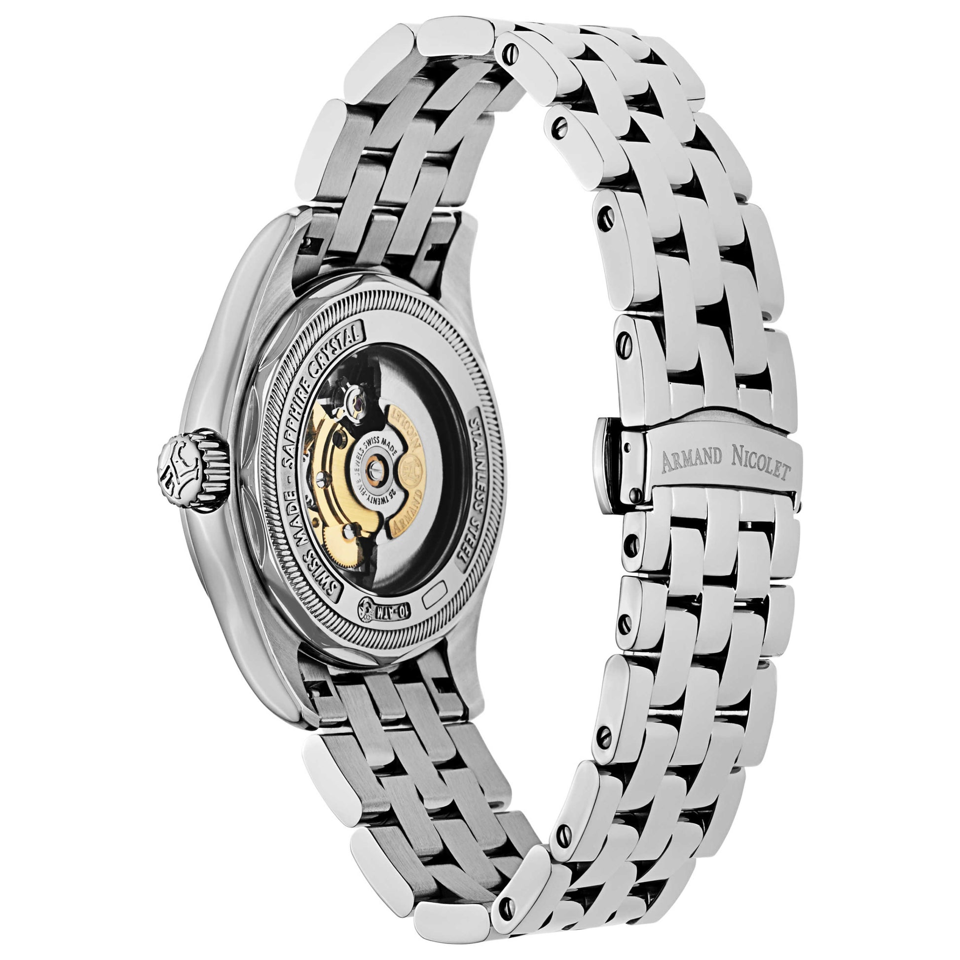 Armand Nicolet M02 Men's Automatic Watch 9640M-BU-M9140 - Image #2
