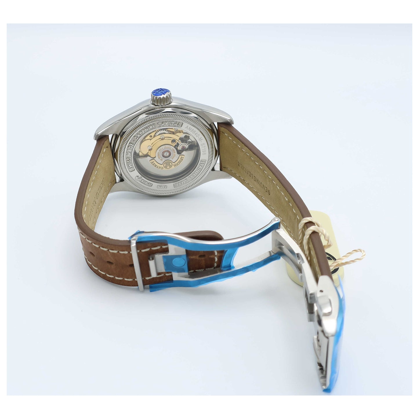 Armand Nicolet M02 Men's Automatic Watch 9640M-BU-PK2420MR-SD - Image #7