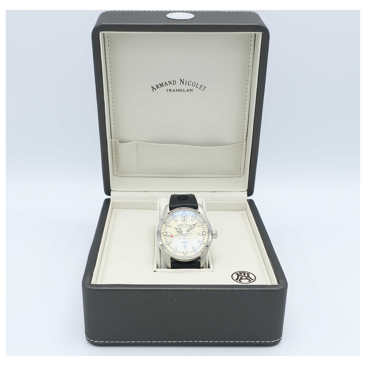 Armand Nicolet M02 Men's Automatic Watch 9640M-IV-G9660-SD - Image #6